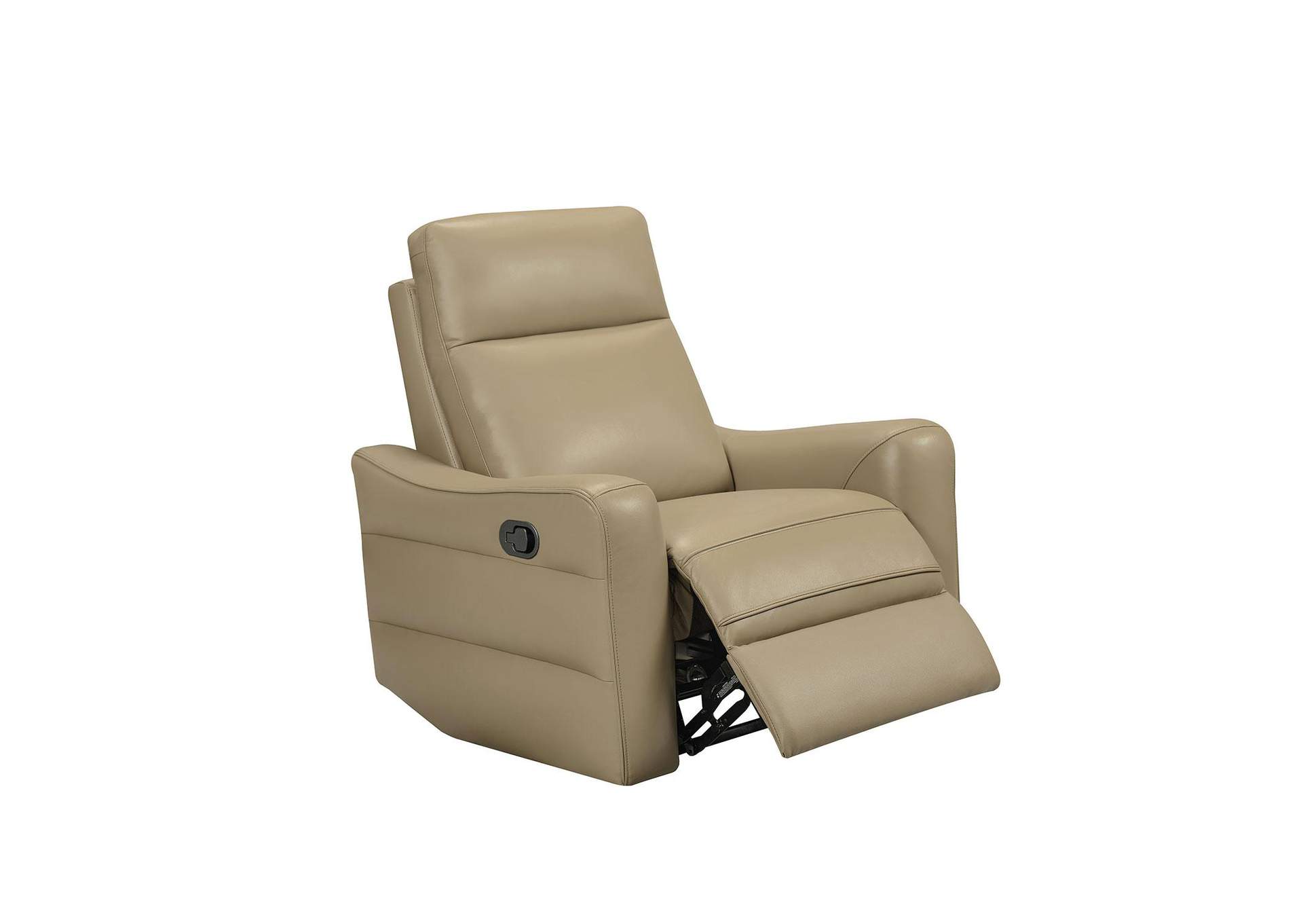 3517 Taupe Chair w/ manual recliner image 1