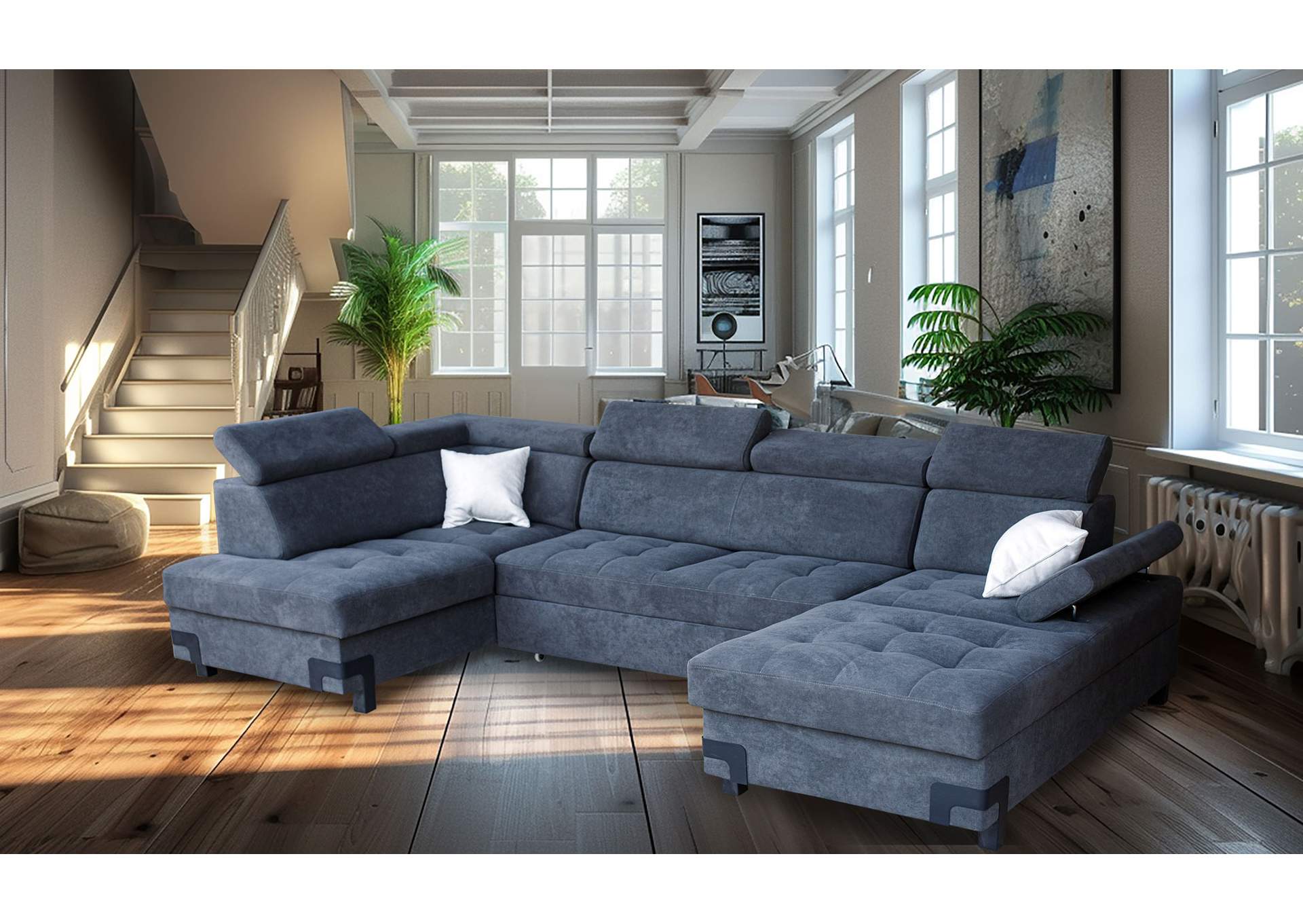 Gardemarin Sectional with Bed & Storage SET image 1