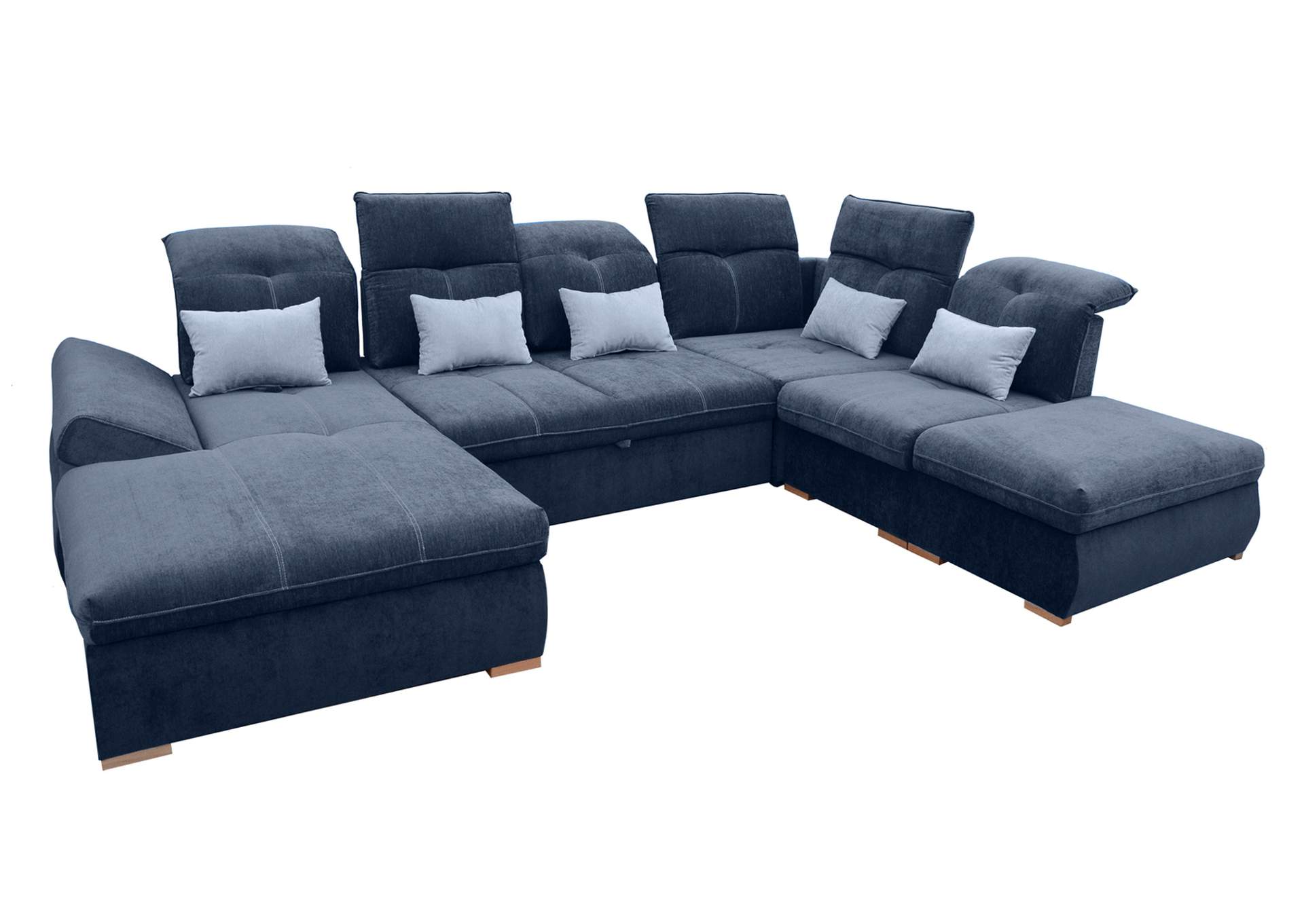 Opera Sectional Left with Bed And Storage SET image 5