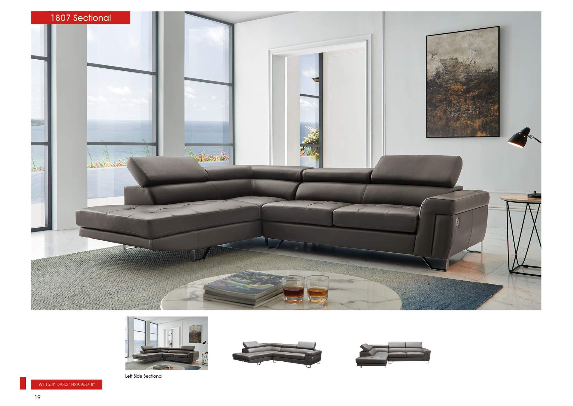 1807 Sectional Left SET image 4