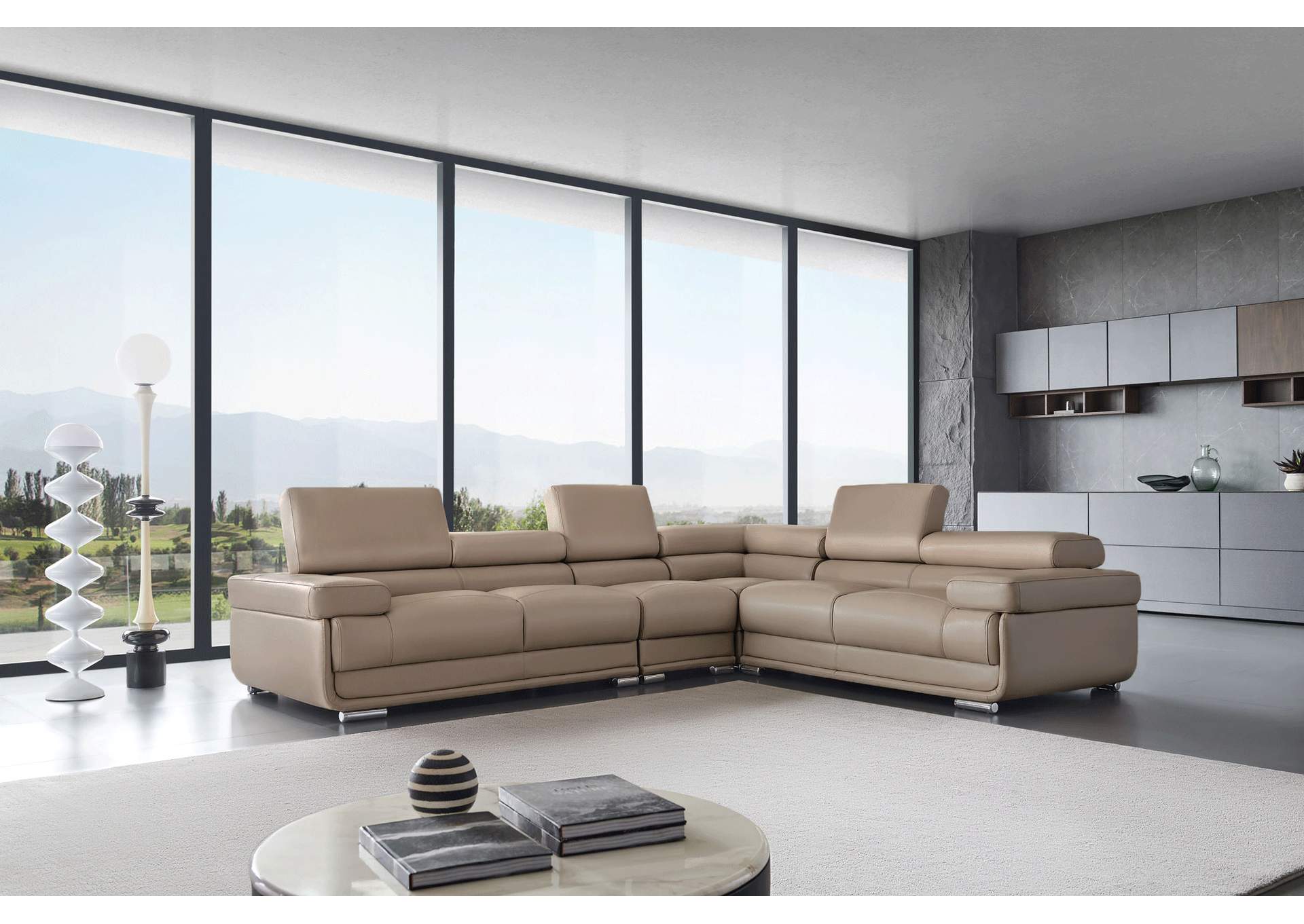 2119 Sectional Beige SET image 8