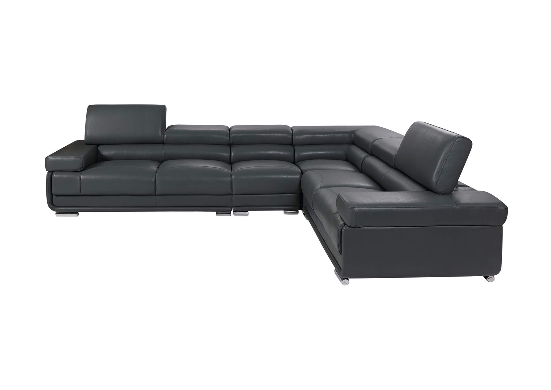 2119 Sectional Dark Grey SET image 4