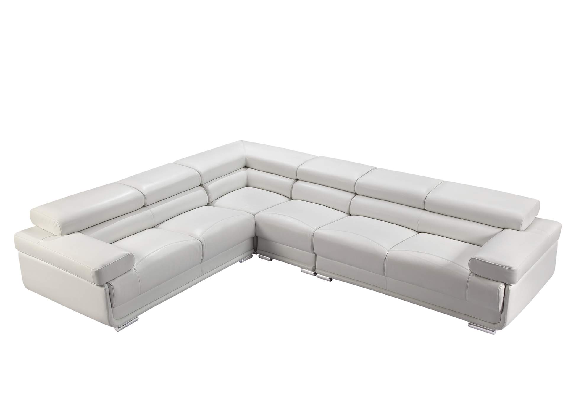 2119 Sectional White SET image 9