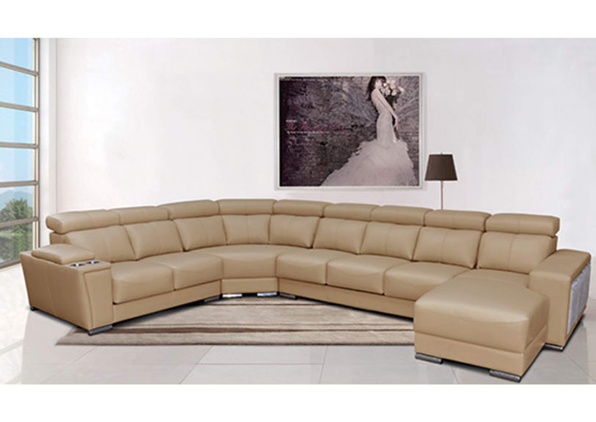 8312 Sectional with Sliding Seats SET image 7