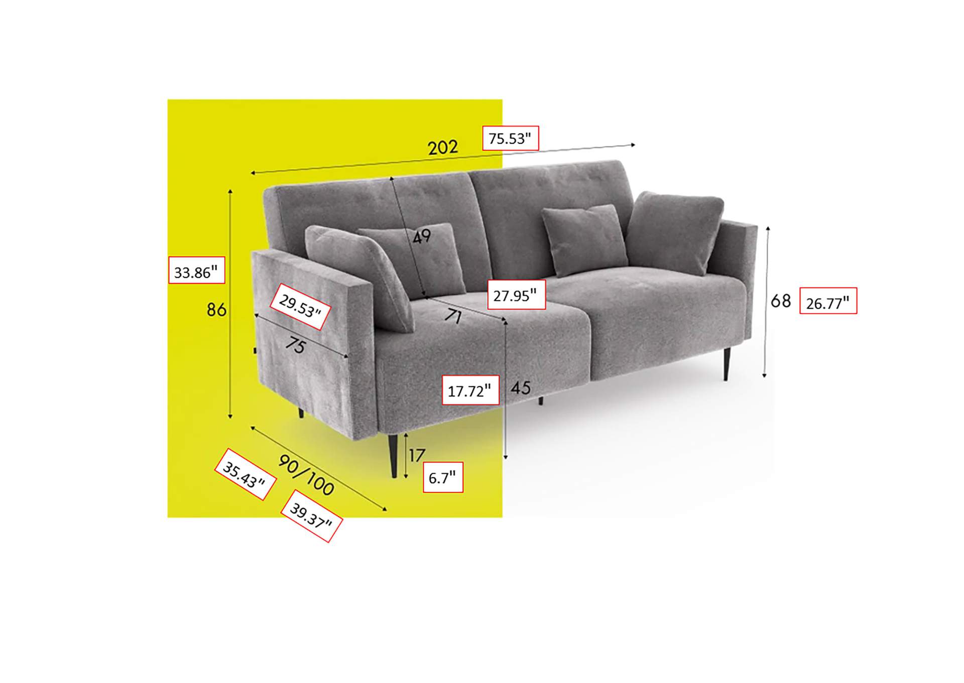 Monroe Beige Living Room SET image 6