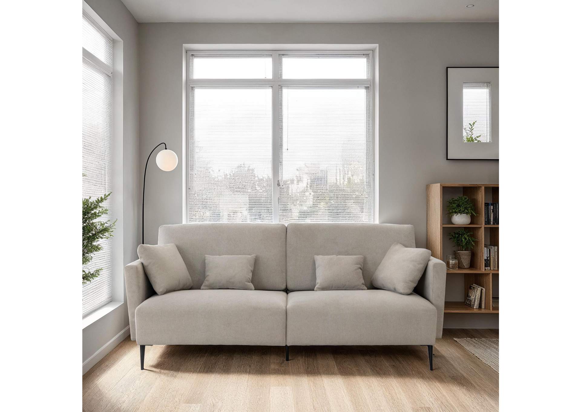 Monroe Beige Living Room SET image 12