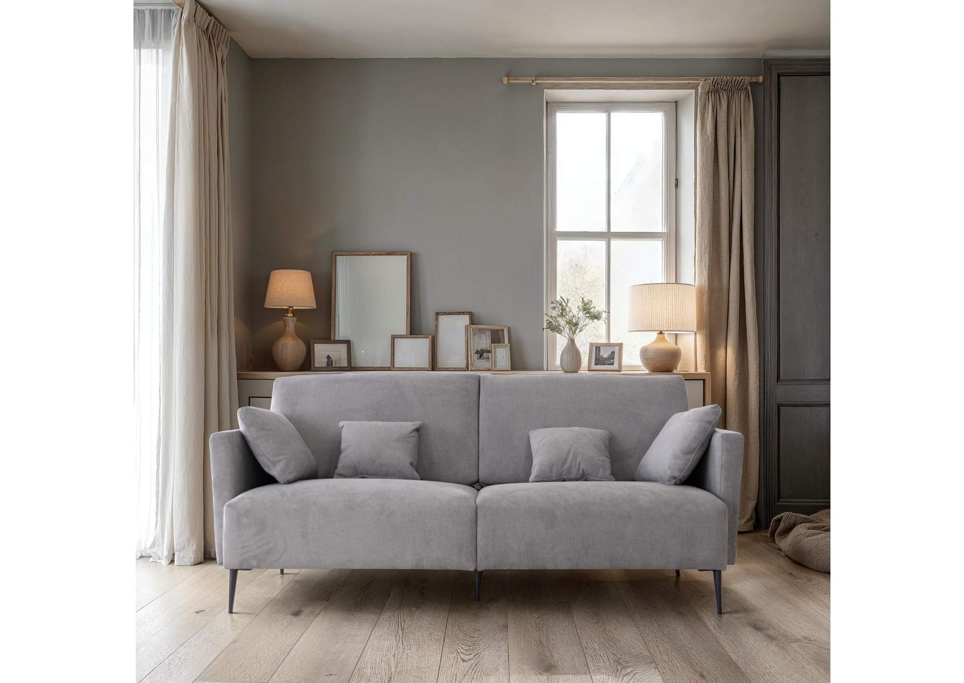 Monroe Grey Living Room SET image 13