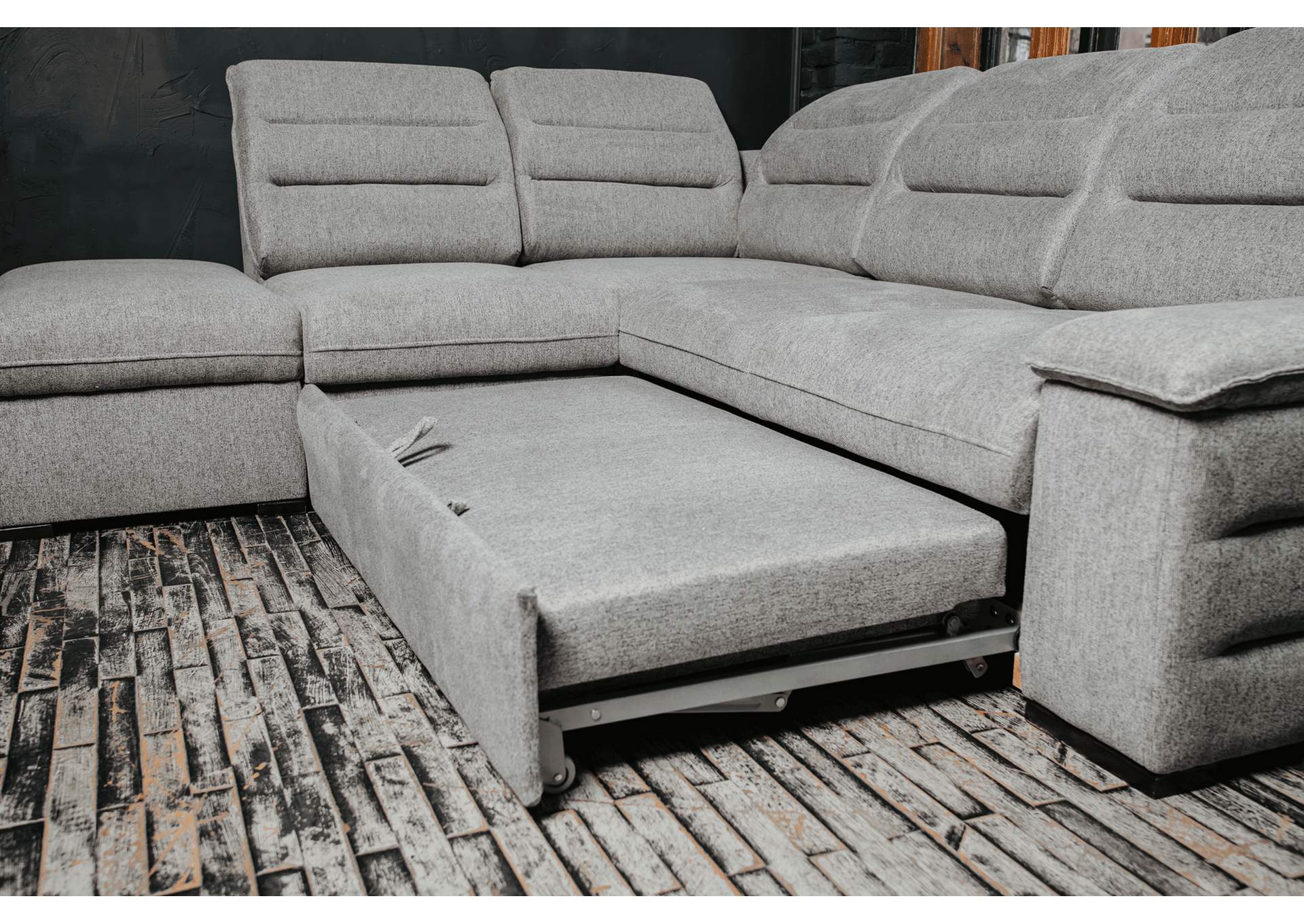 Oliver Sectional with Bed And Storage SET image 9