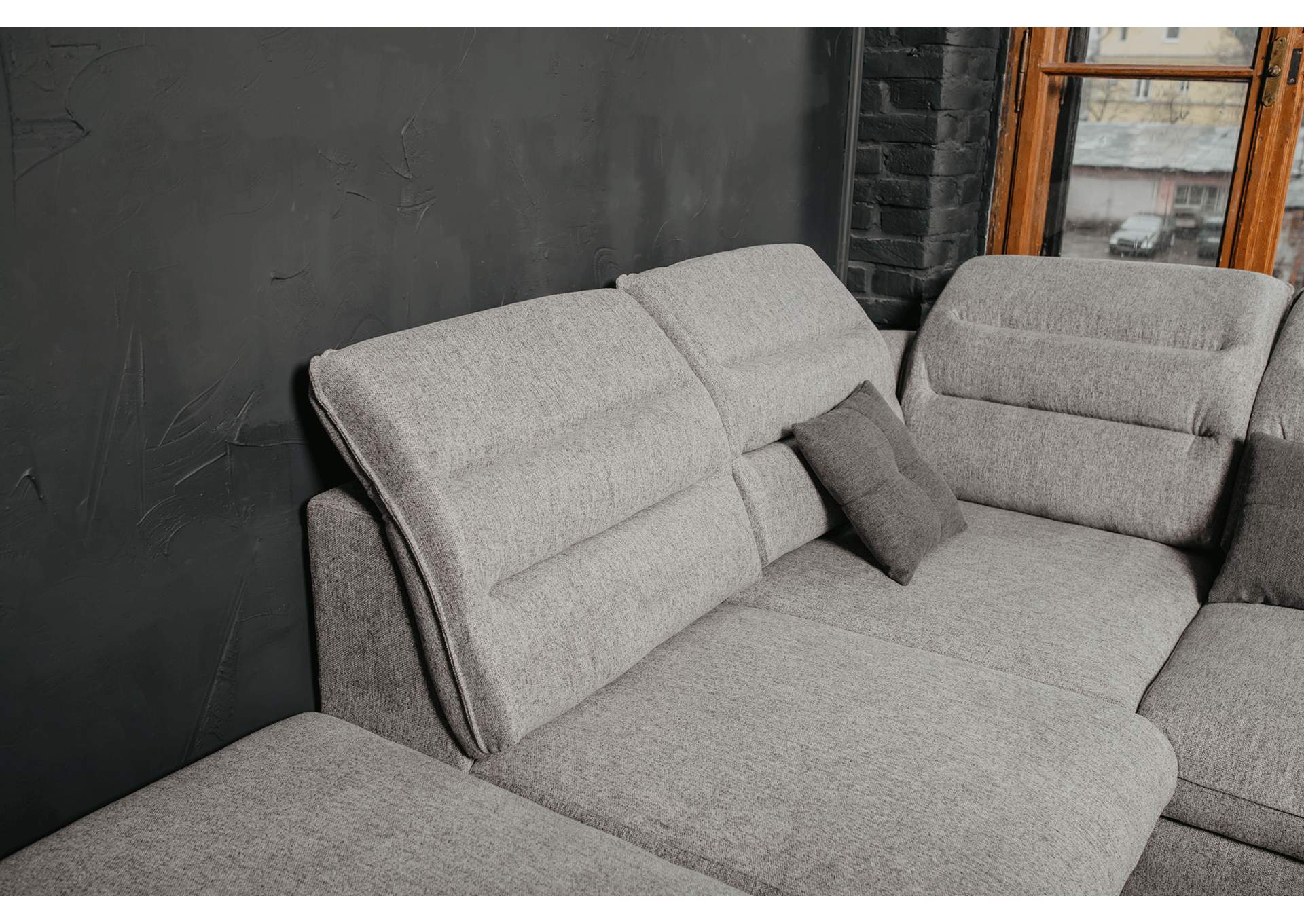 Oliver Sectional with Bed And Storage SET image 6