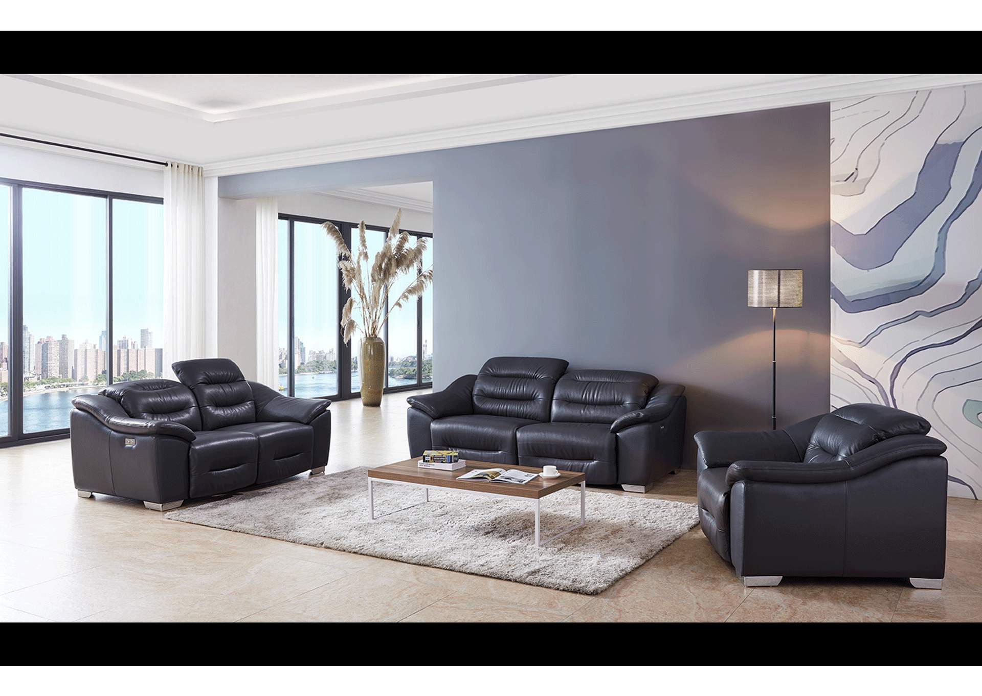 972 with 2 Electric Recliners SET image 9