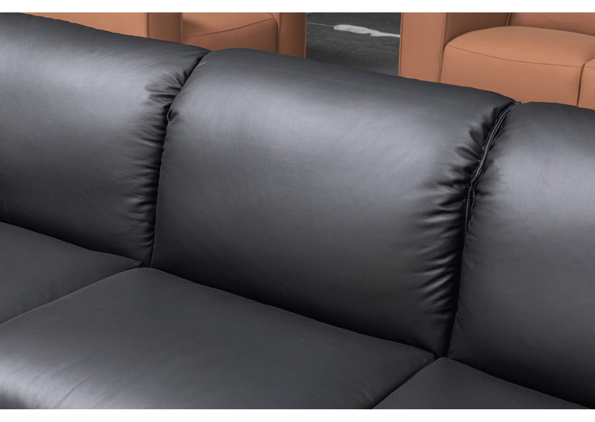 F011 Living Room SET Black SET image 7