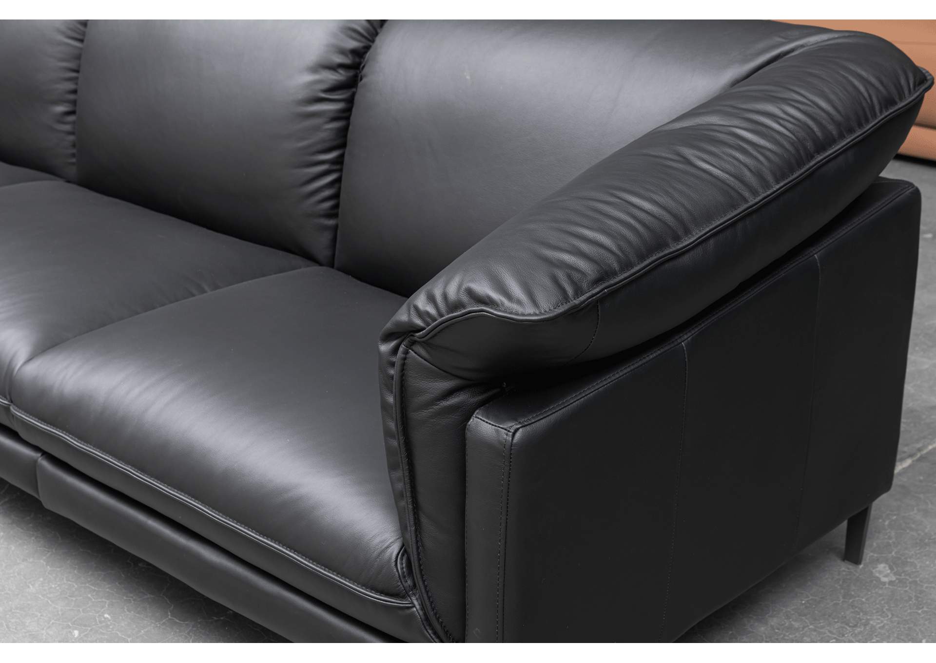 F011 Living Room SET Black SET image 8