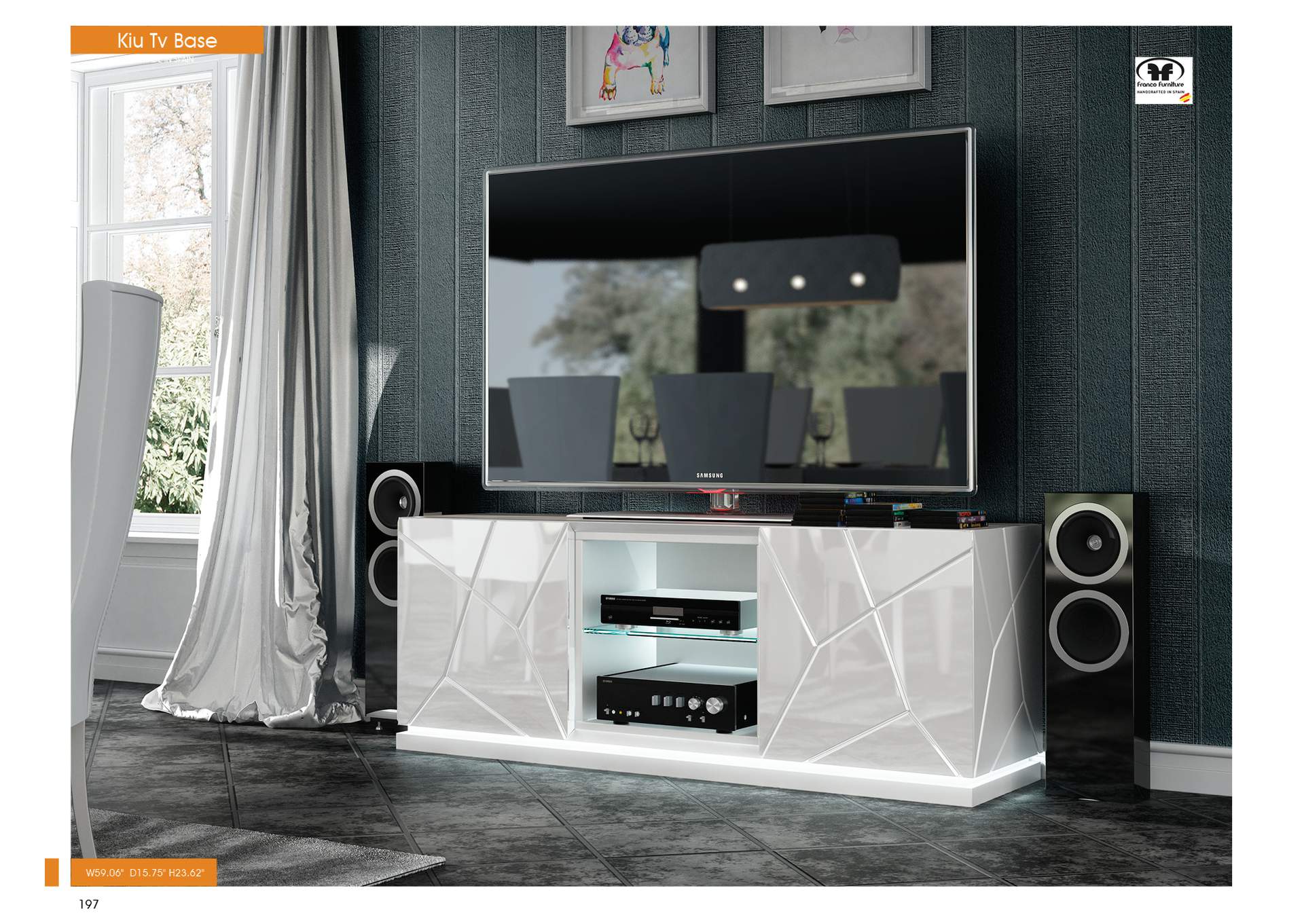 Kiu Tv Base with Light SET image 3