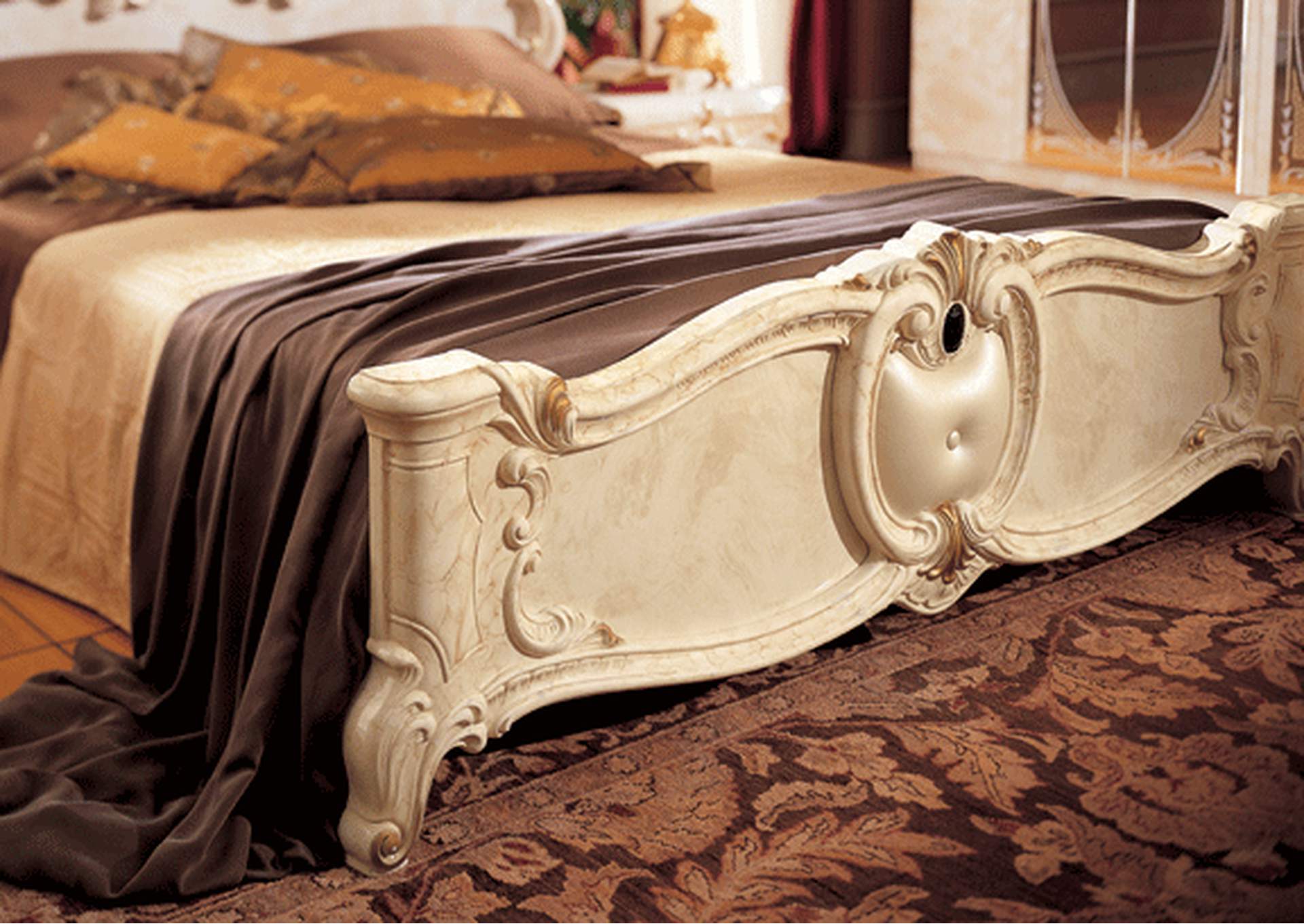 Barocco Bed Ivory, Camel Group Italy SET image 5