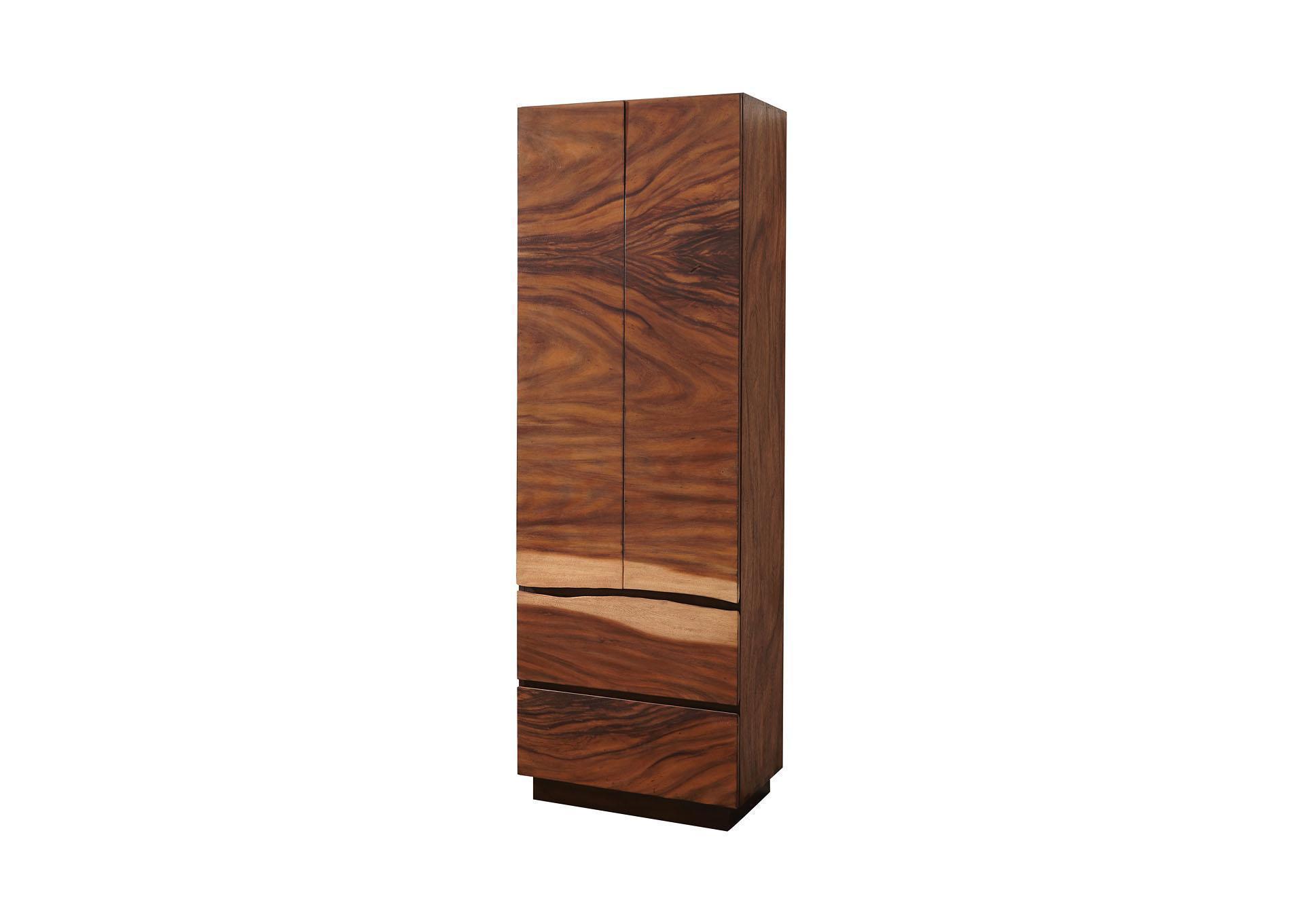Winslow Smoky Walnut & Coffee Bean Shoe Tower image 1