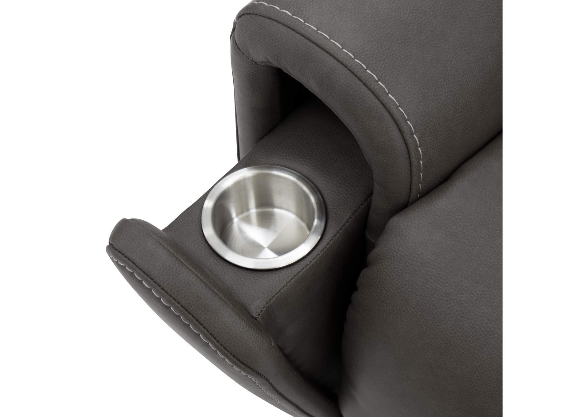 Carter Power Rocking Recliner with Power Headrest, Lumbar, Heat & Massage image 17