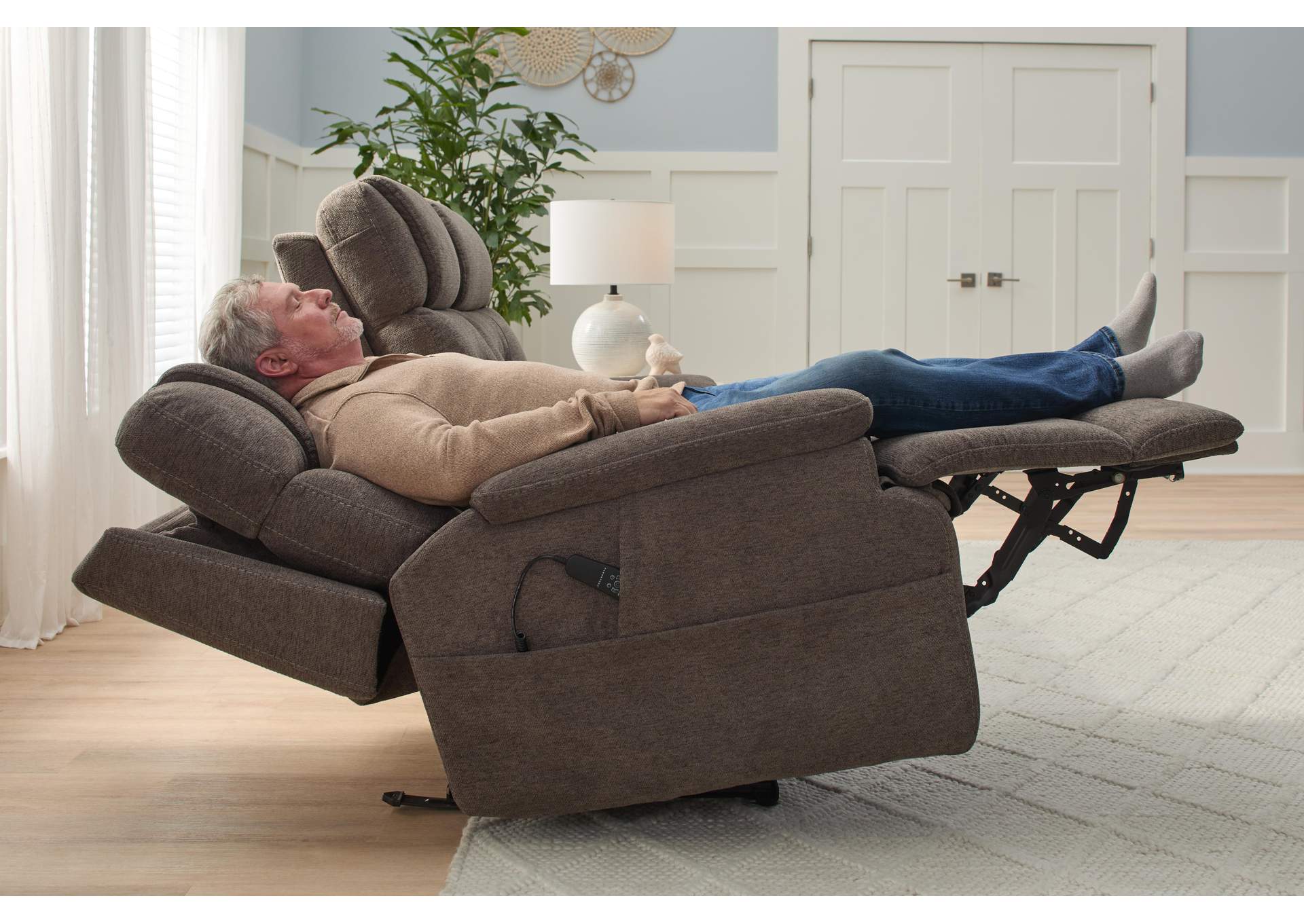 Zecliner Zofa Power Sleep Sofa with Power Headrests & Lumbar image 11