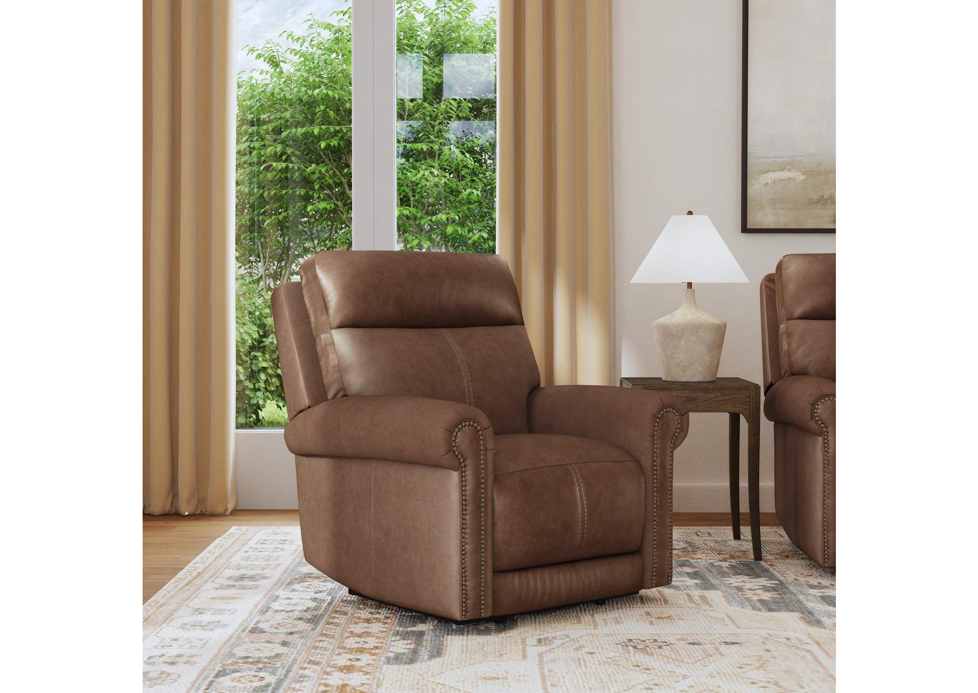 Alexander Power Recliner with Power Headrest & Lumbar image 7