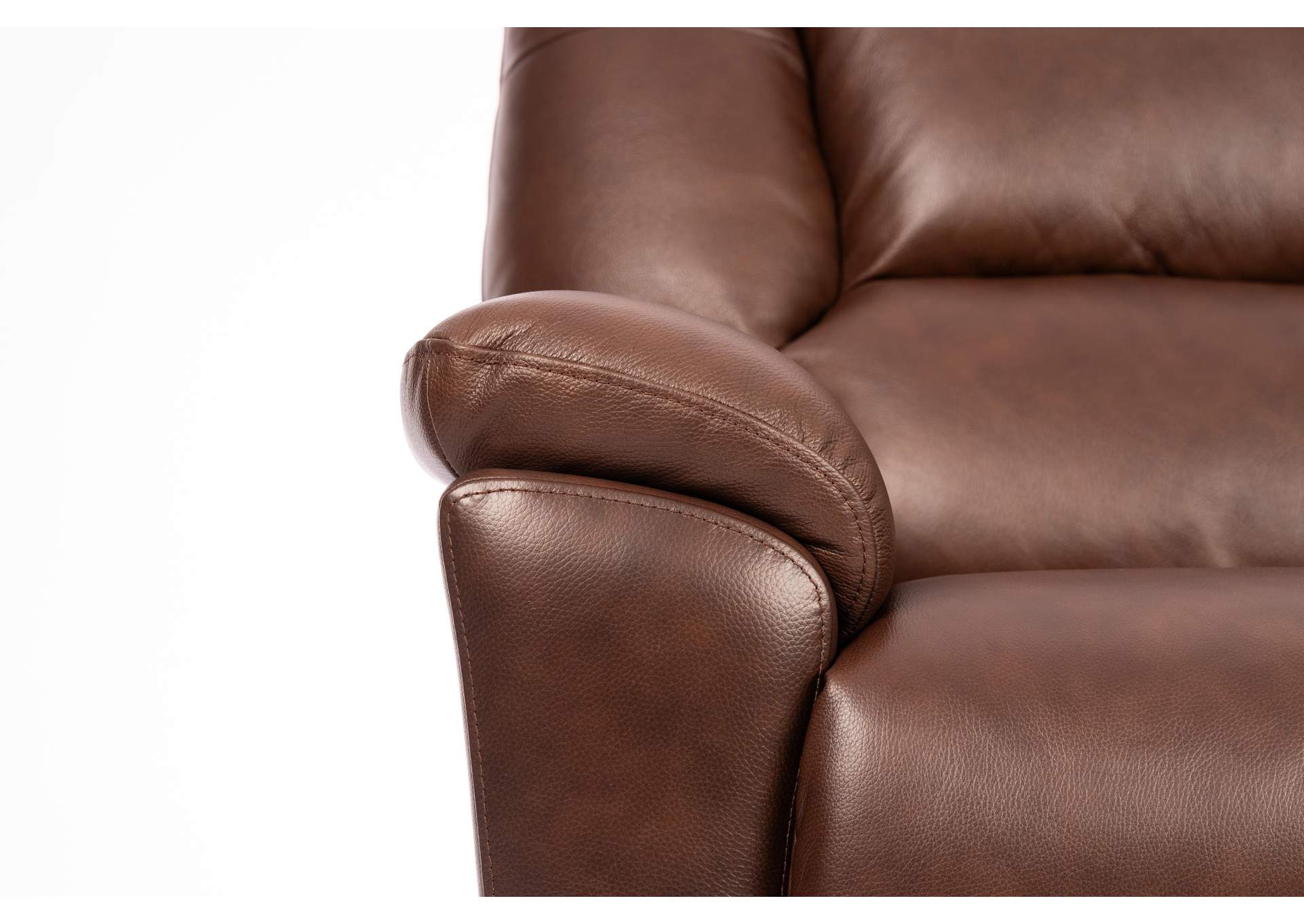 Plush Perfect Match Power Gliding Recliner with Power Headrest & Lumbar image 8