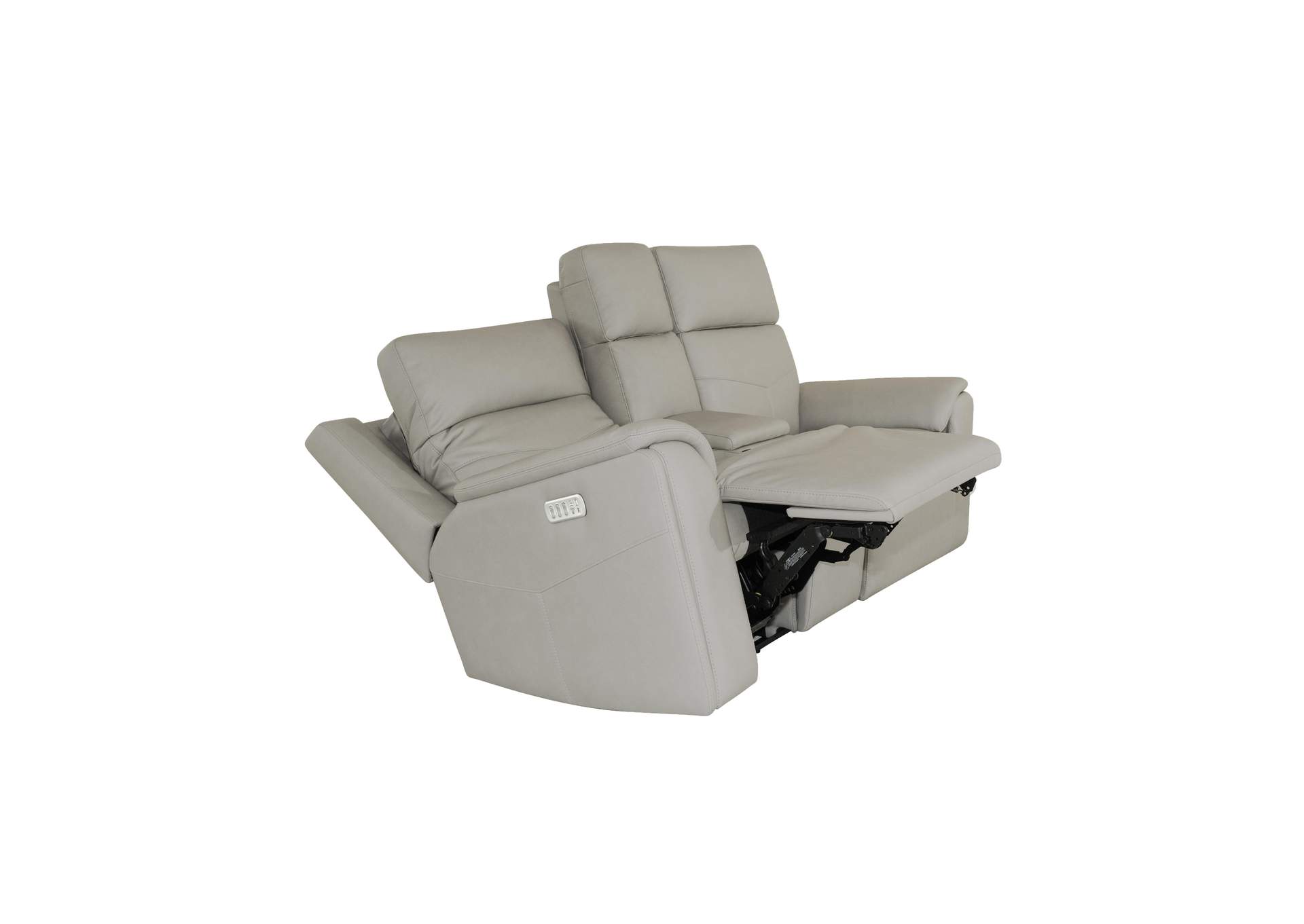 Vernon Power Reclining Loveseat with Console, Power Headrests, Lumbar, Heat & Massage image 7