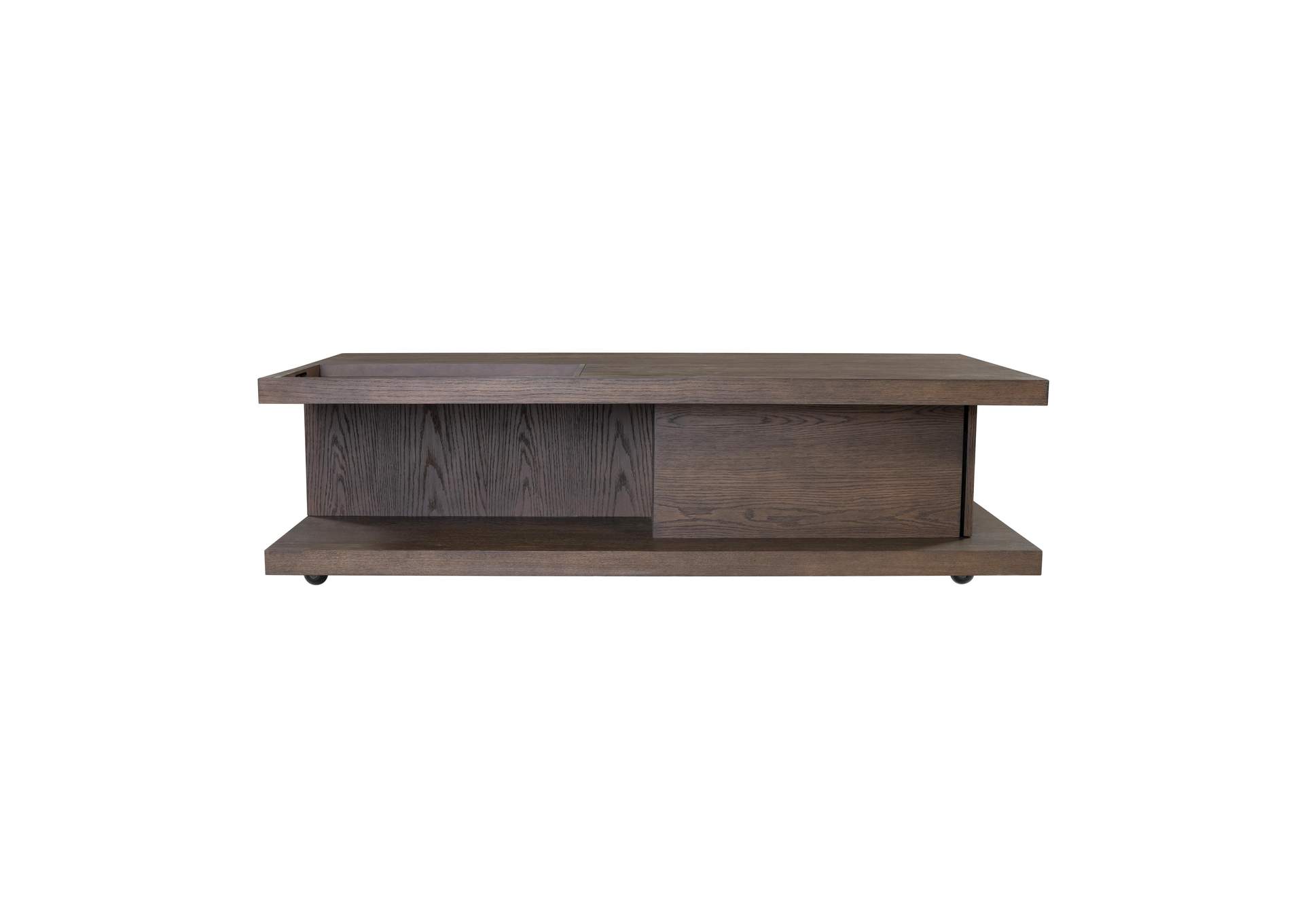 Athens Rectangular Coffee Table with Casters image 3