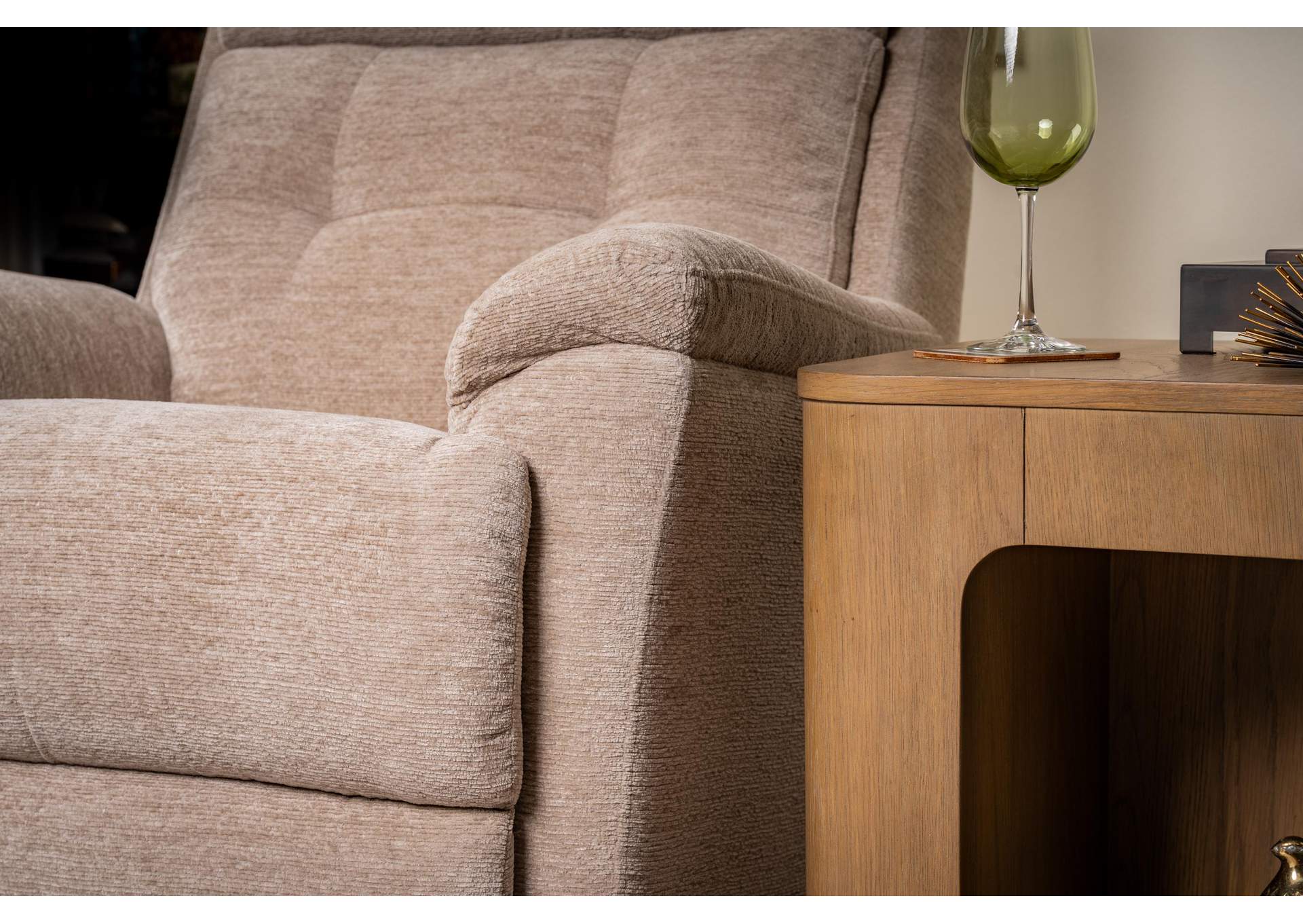 Sophisticated Perfect Match Power Swivel Gliding Recliner with Power Headrest & Lumbar image 12