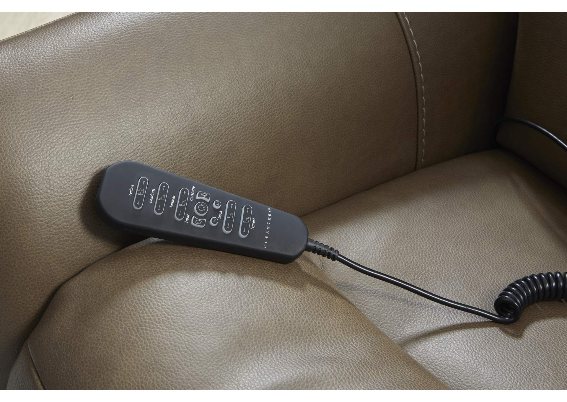 Artemis Power Rocking Recliner with Power Headrest, Lumbar, Heat & Massage image 9