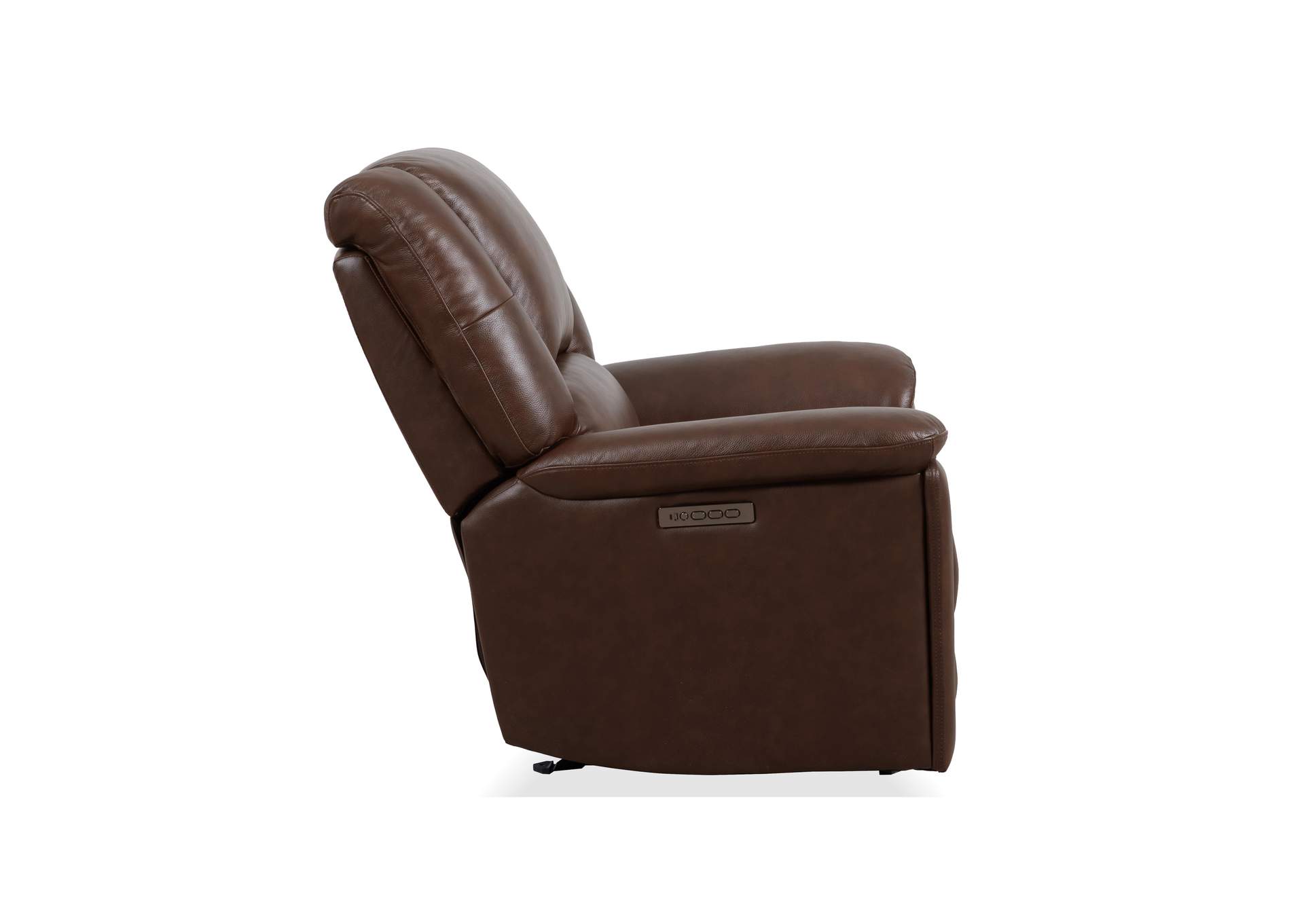 Plush Perfect Match Power Gliding Recliner with Power Headrest & Lumbar image 6