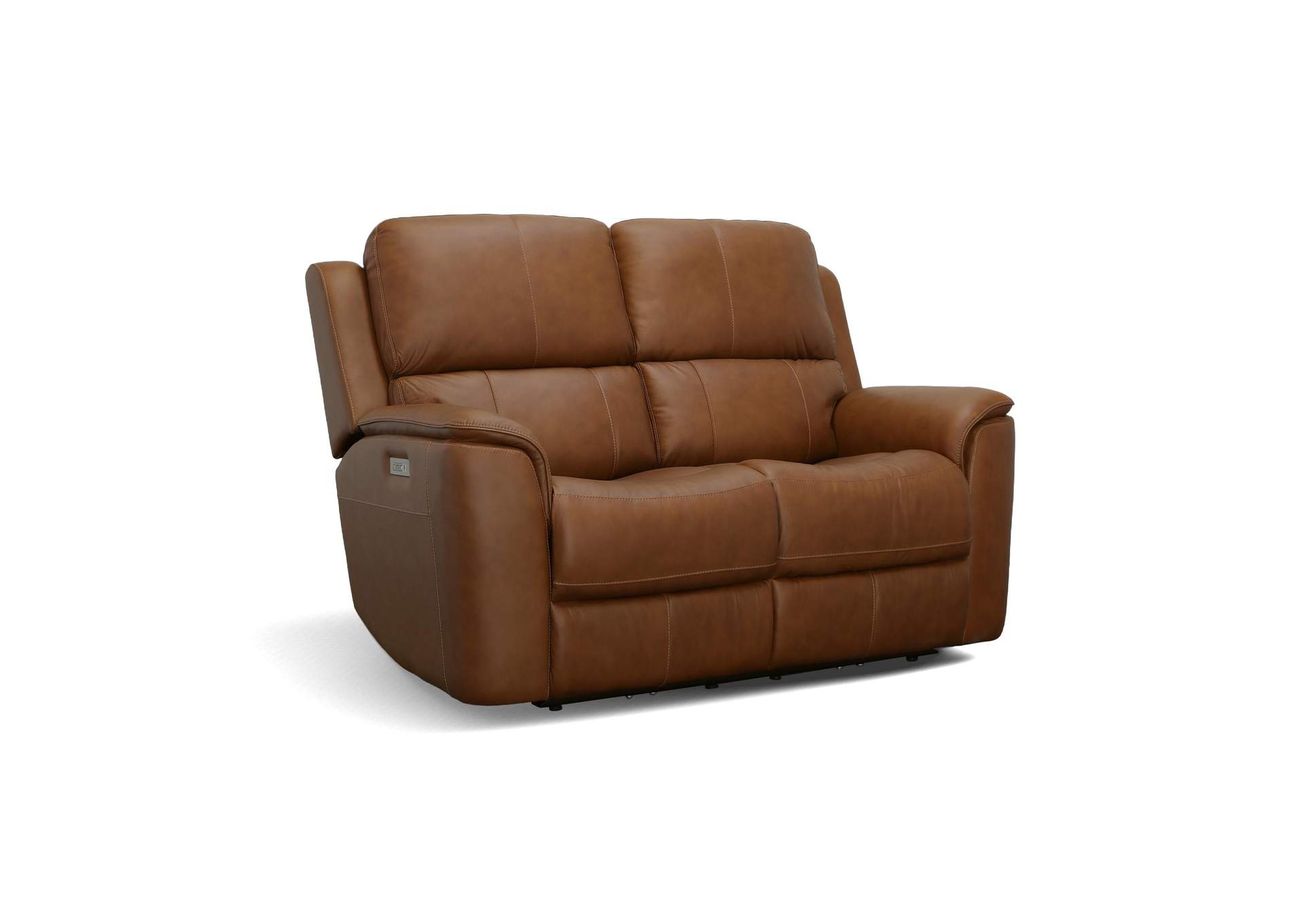 Henry Power Reclining Loveseat with Power Headrests & Lumbar image 1