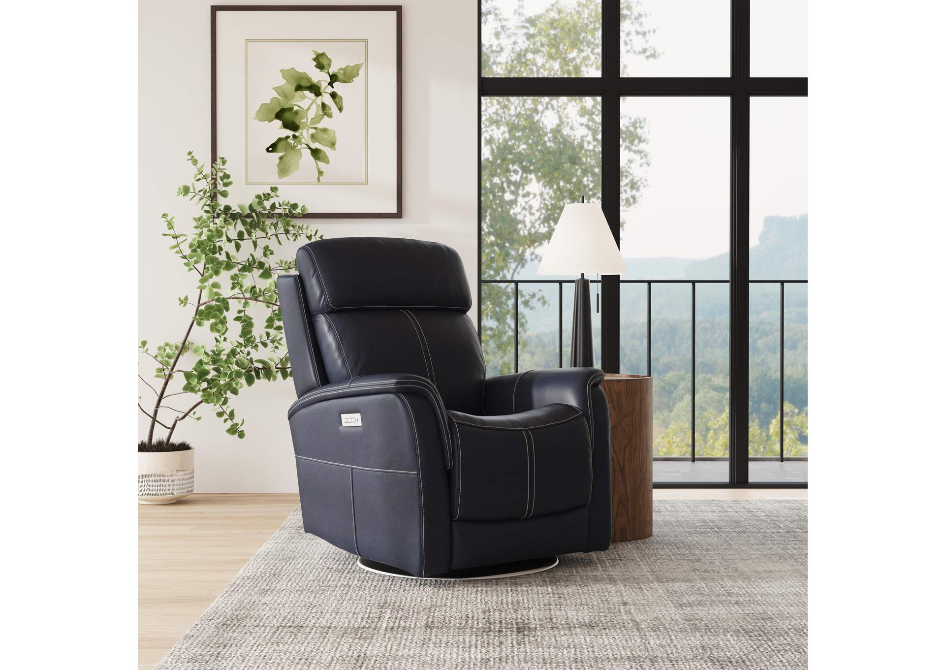 View Power Swivel Recliner with Power Headrest image 11