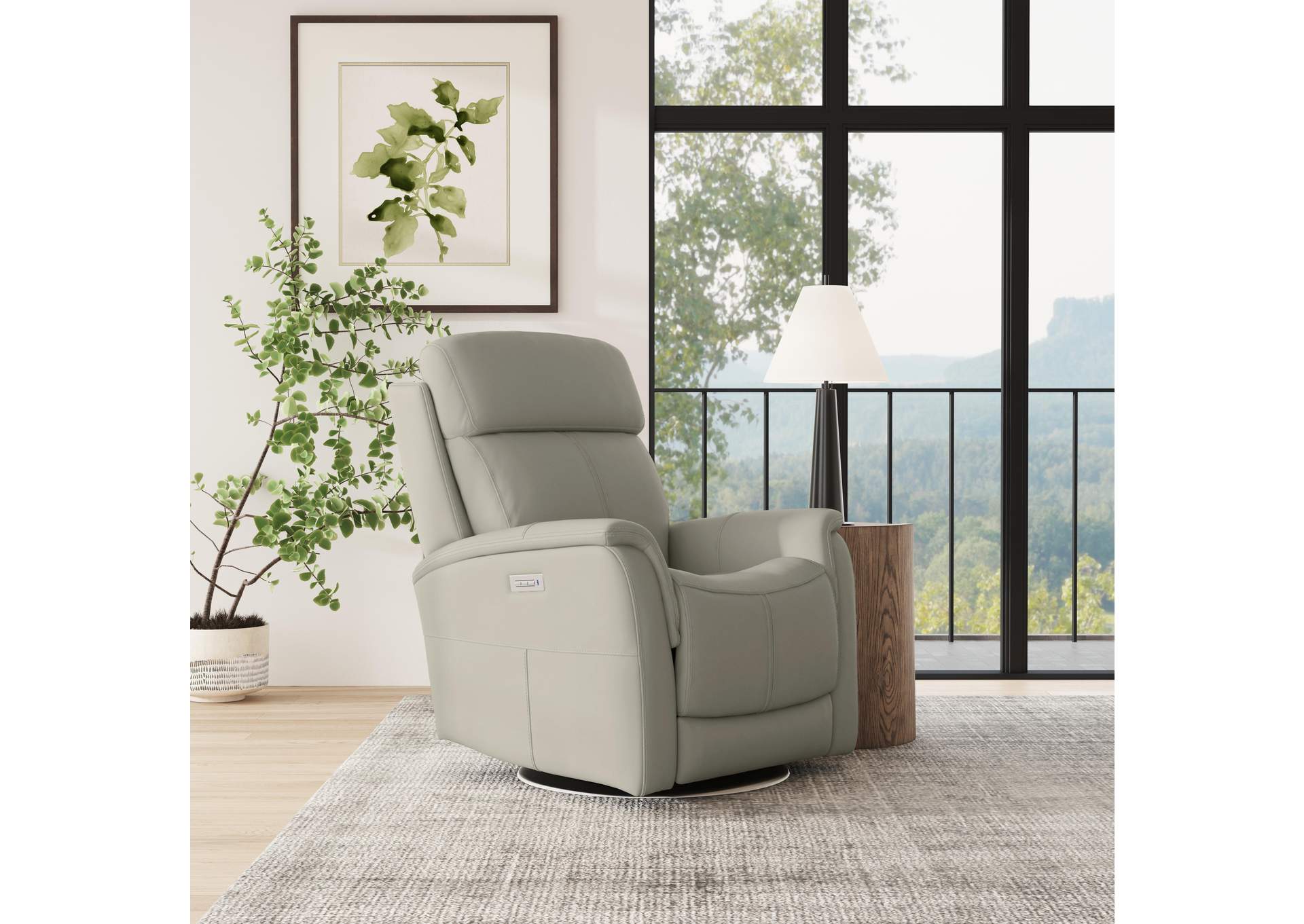 View Power Swivel Recliner with Power Headrest image 10