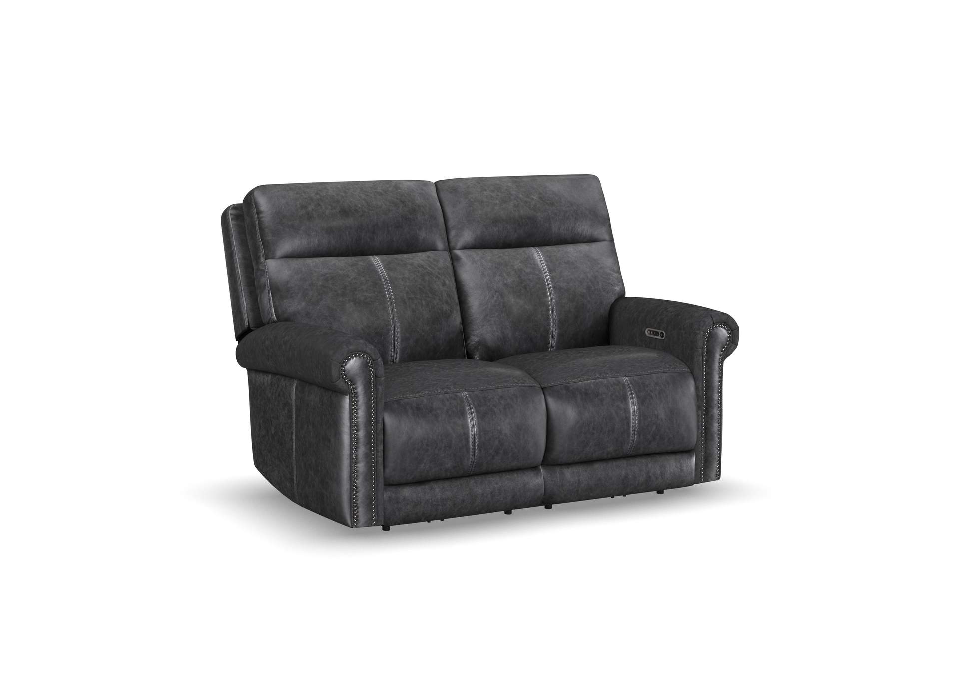 Alexander Power Reclining Loveseat with Power Headrest & Lumbar image 1