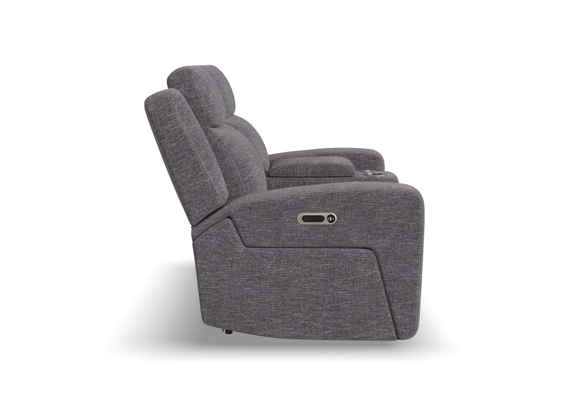 Ridge Power Reclining Loveseat with Console and Power Headrests image 4