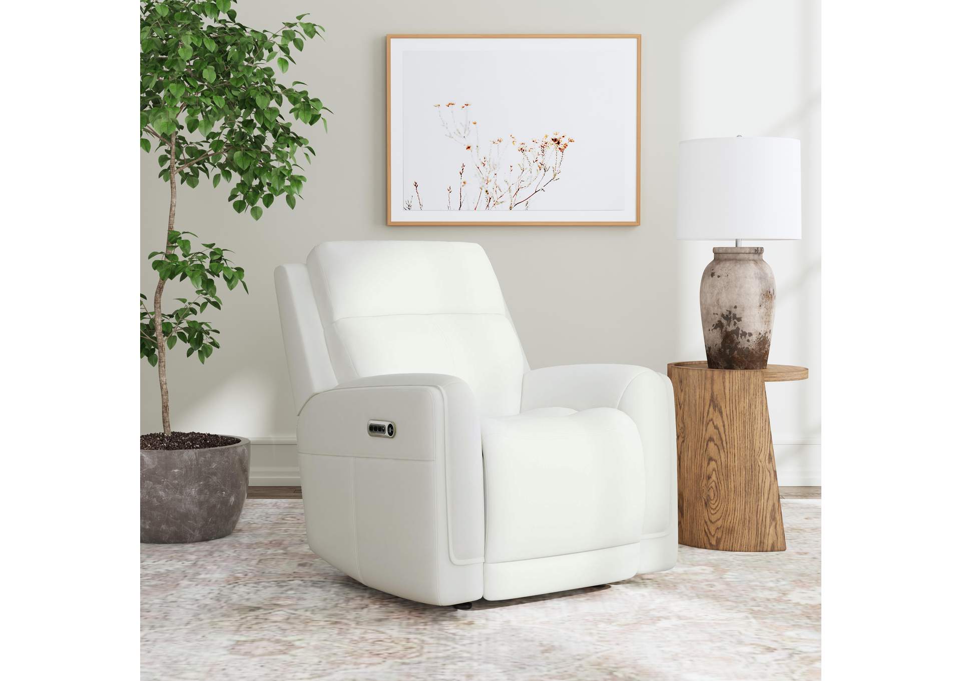 Alister Power Gliding Recliner with Power Headrest and Lumbar image 6
