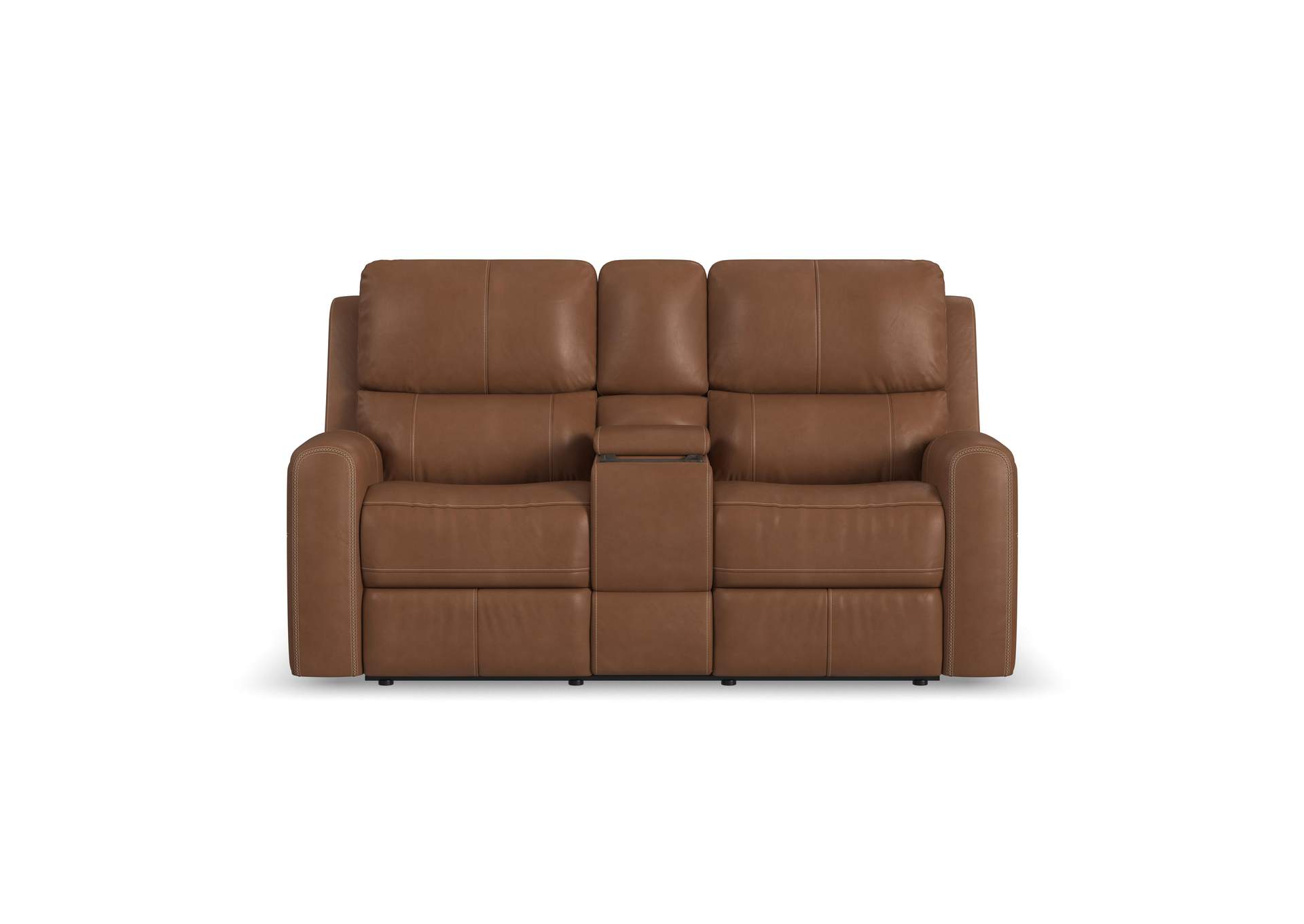 Linden Power Reclining Loveseat with Console & Power Headrests & Lumbar image 4