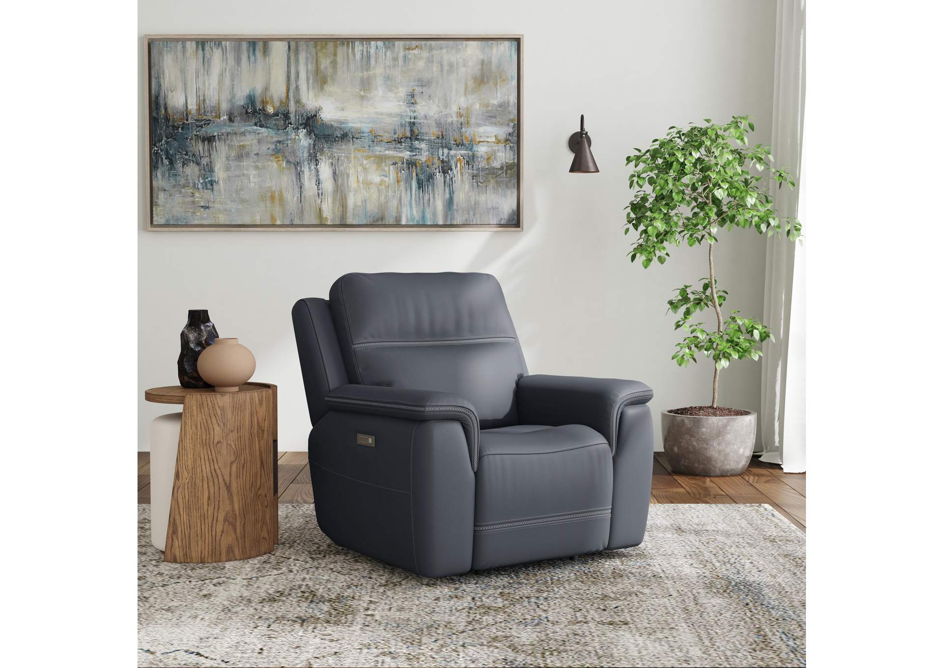 Sawyer Power Recliner with Power Headrest & Lumbar image 9