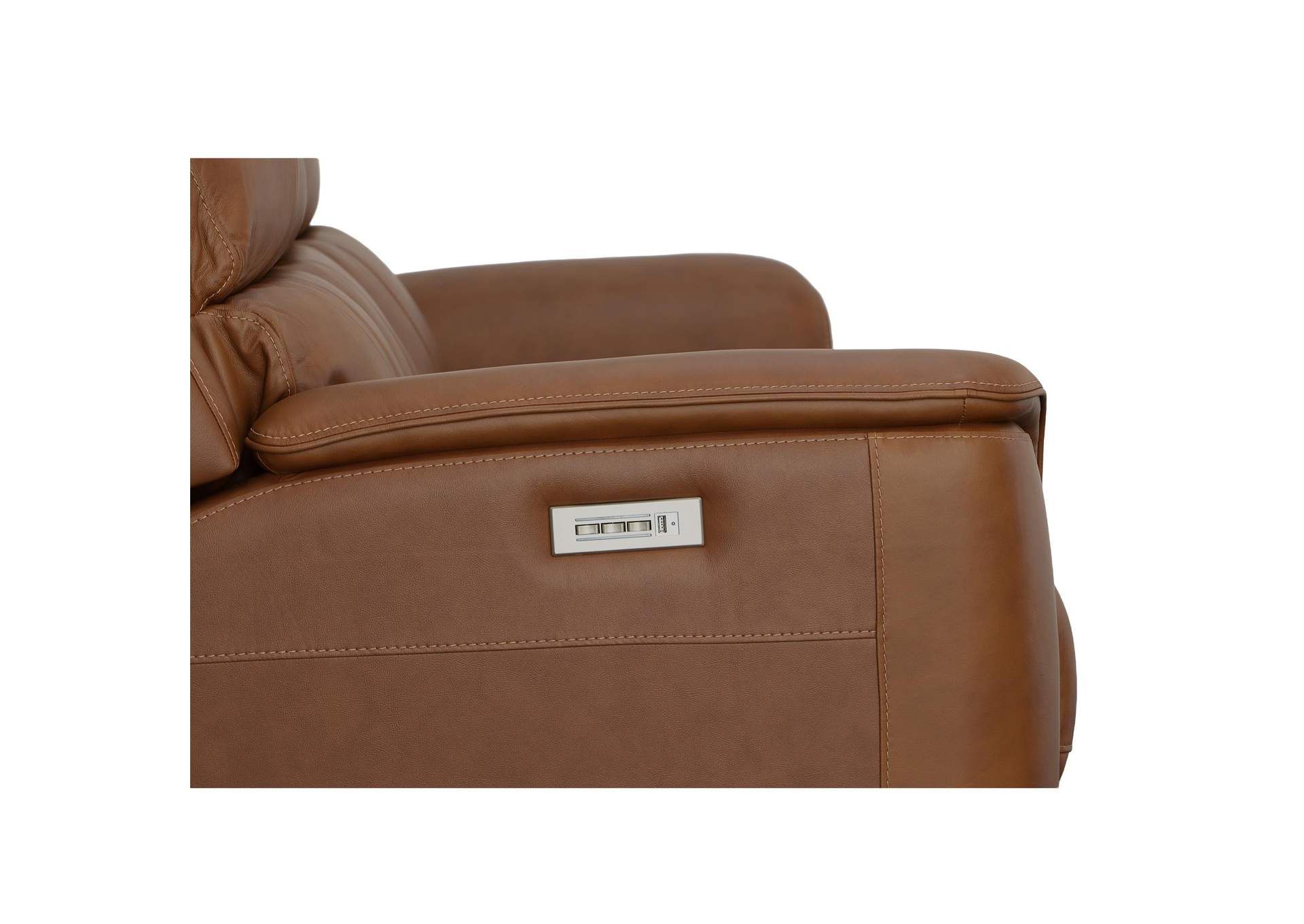 Henry Power Reclining Sofa with Power Headrests & Lumbar image 7