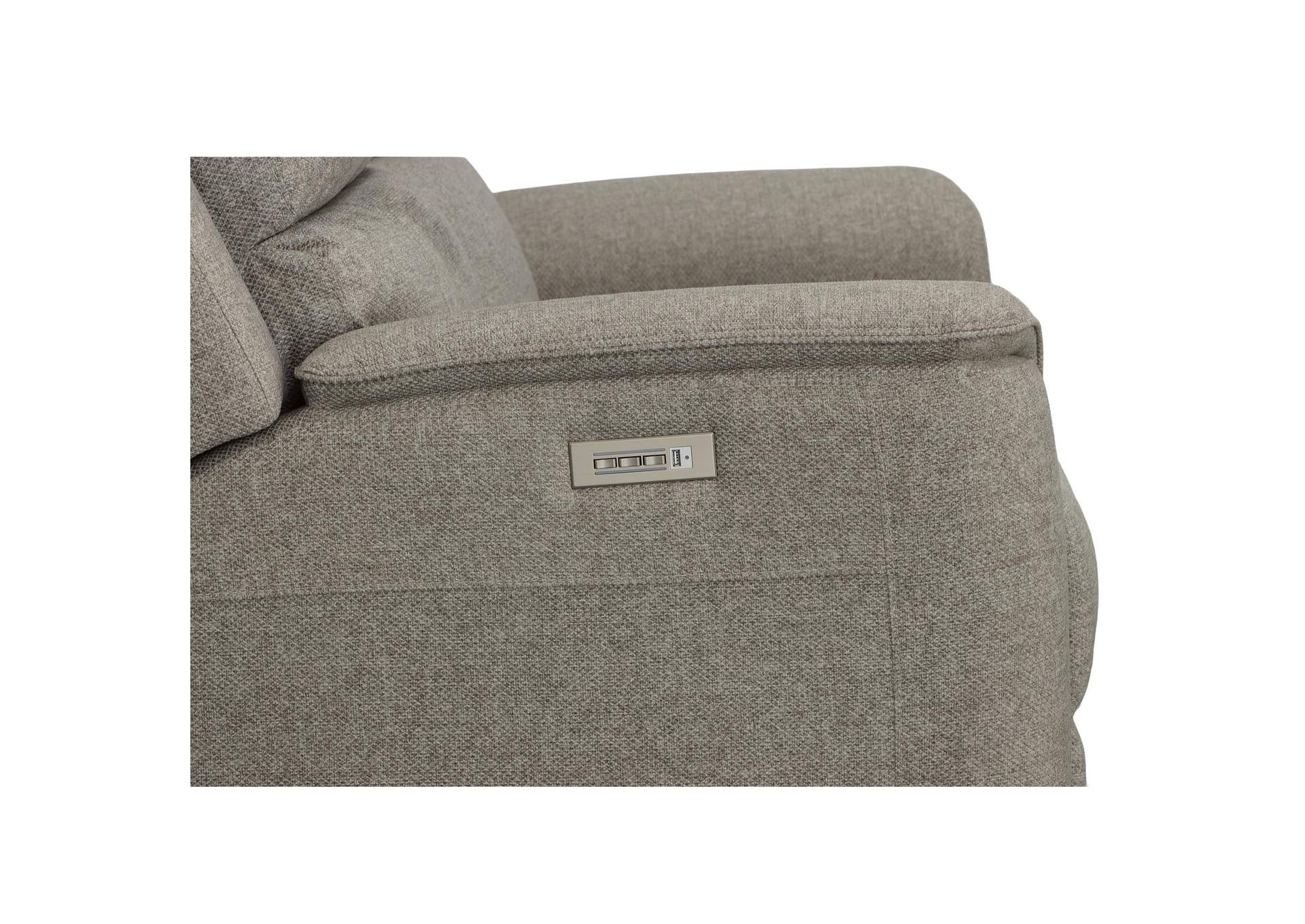 Henry Power Recliner with Power Headrest & Lumbar image 7