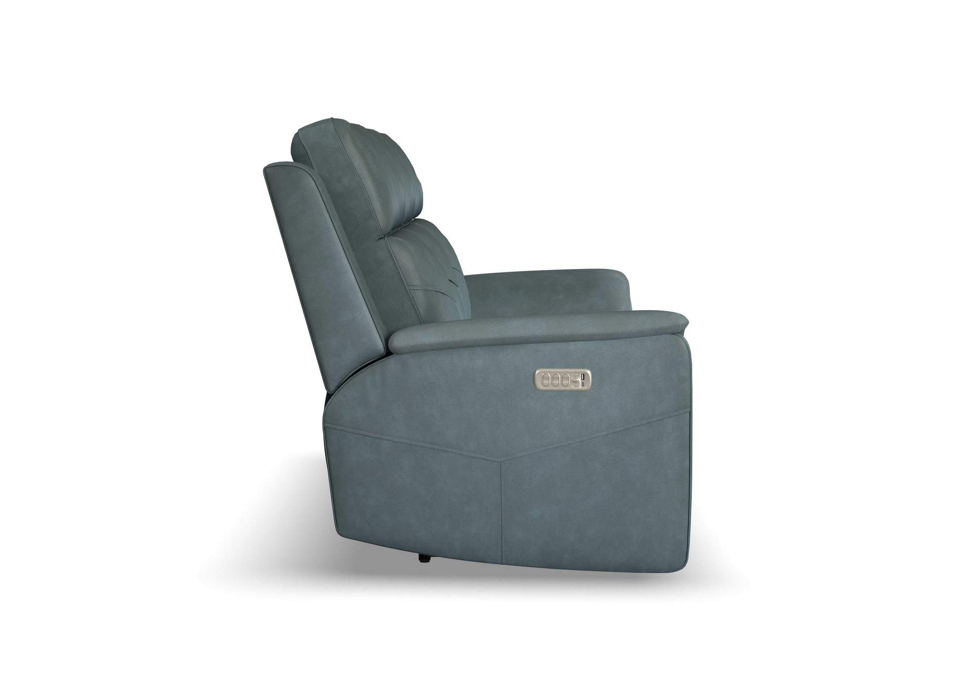 Vernon Power Reclining Sofa with Console, Power Headrest, Lumbar, Heat & Massage image 4