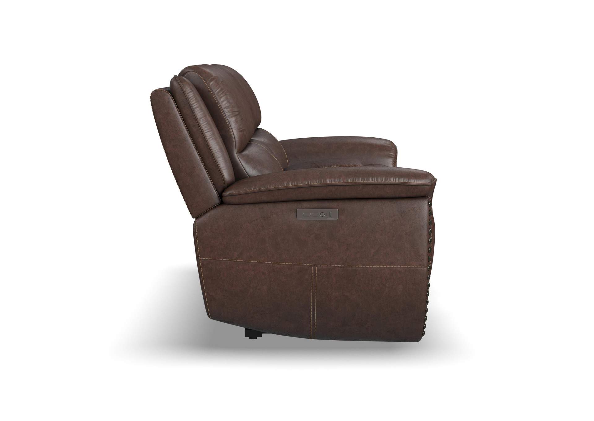 Beau Power Reclining Loveseat with Console & Power Headrests image 4