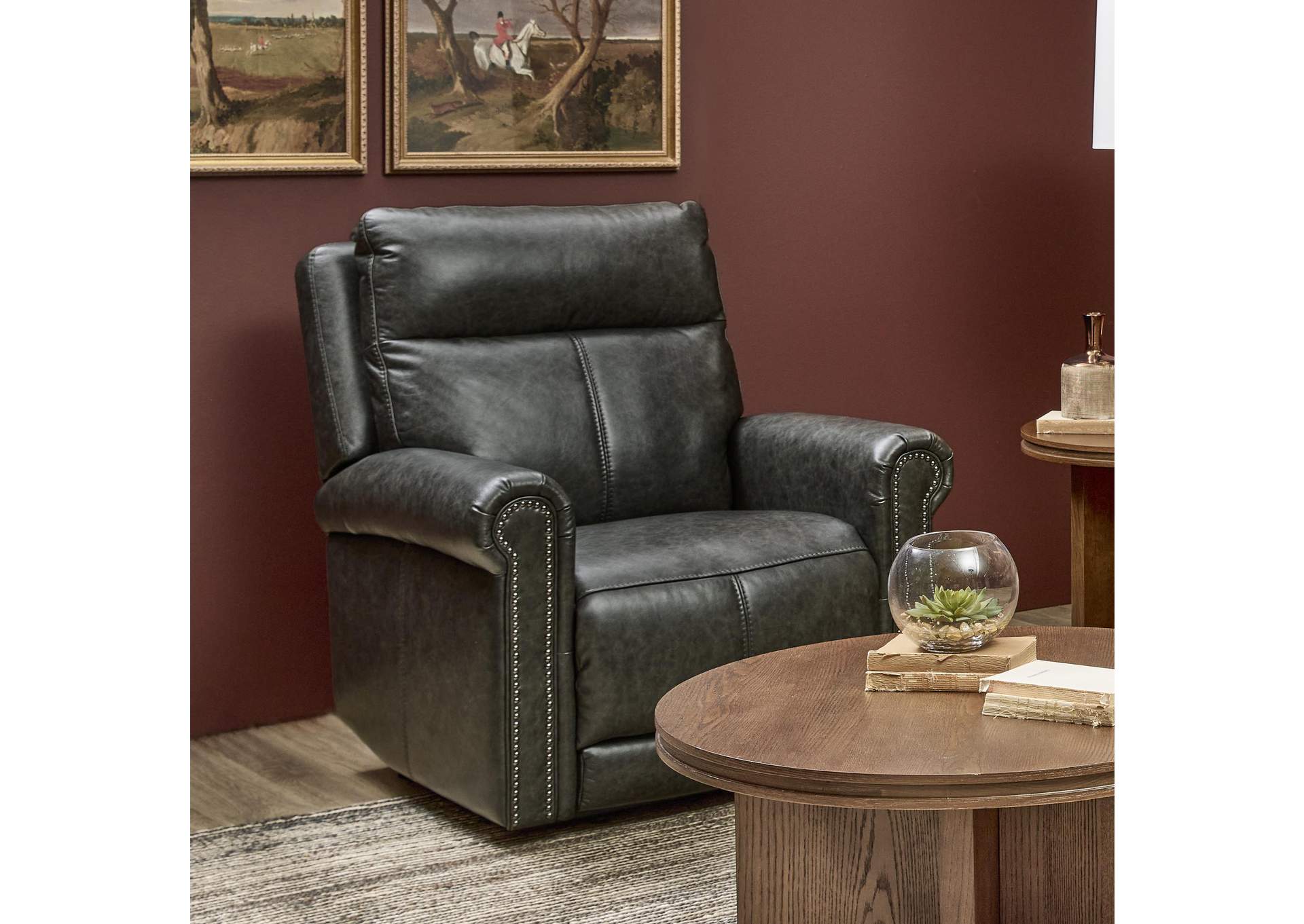 Alexander Power Recliner with Power Headrest & Lumbar image 8