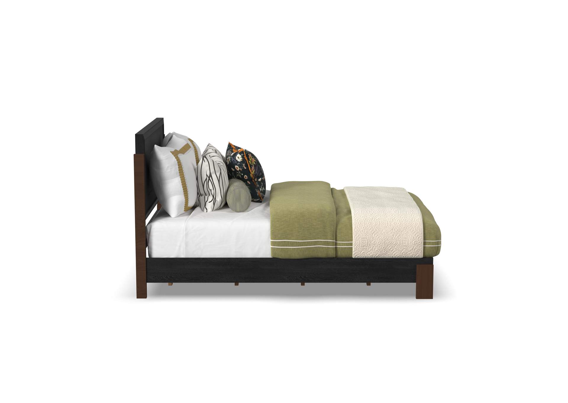 Waterfall Queen Panel Bed image 4