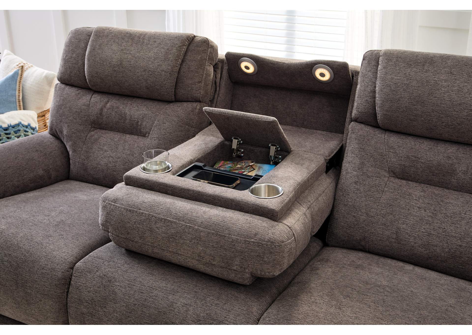 Zecliner Zofa Power Sleep Sofa with Power Headrests & Lumbar image 14