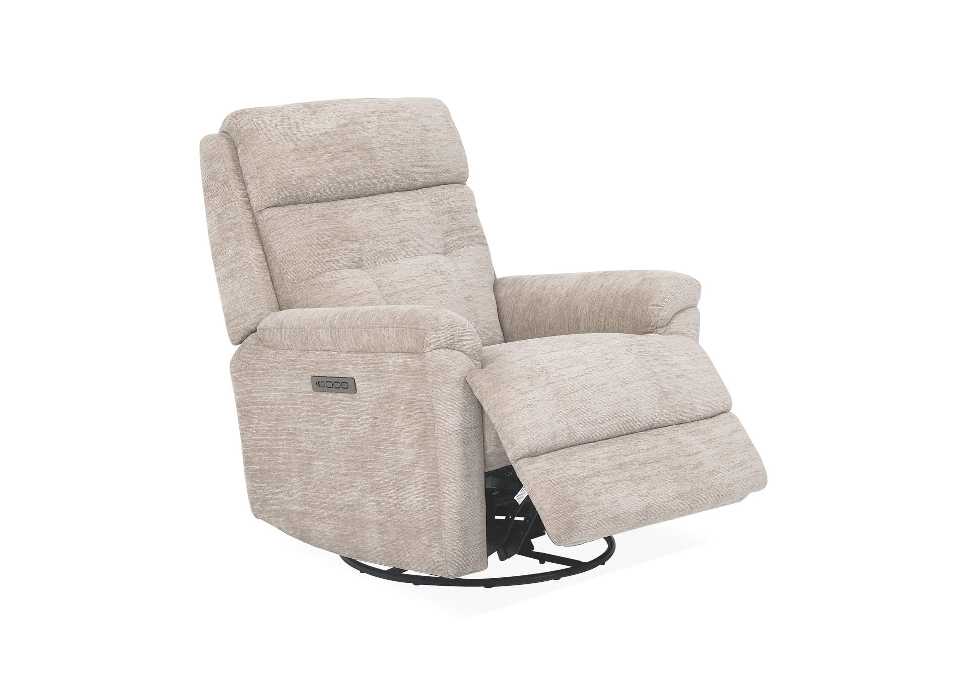 Sophisticated Perfect Match Power Swivel Gliding Recliner with Power Headrest & Lumbar image 3