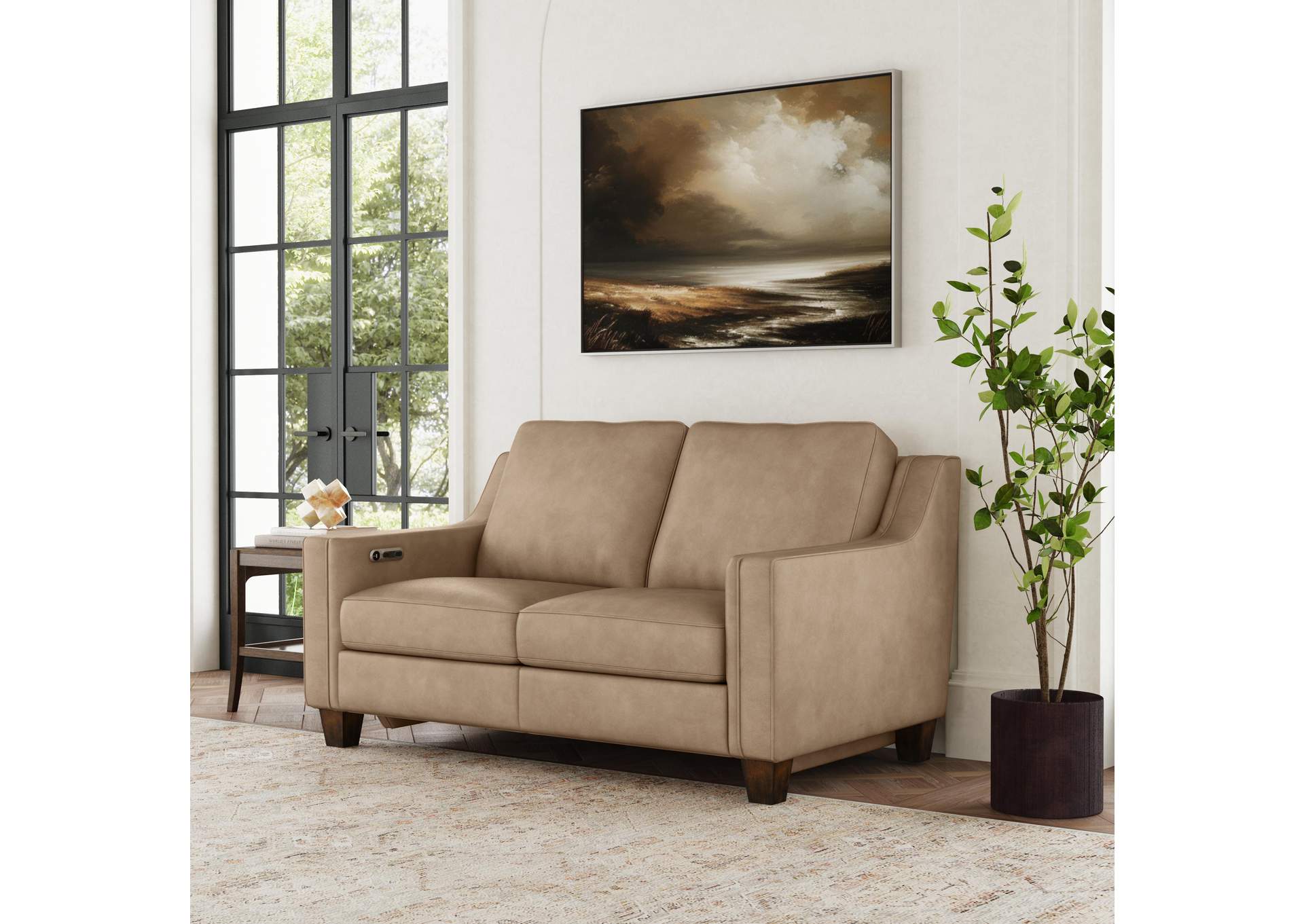 Finley Power Inclining Loveseat image 4