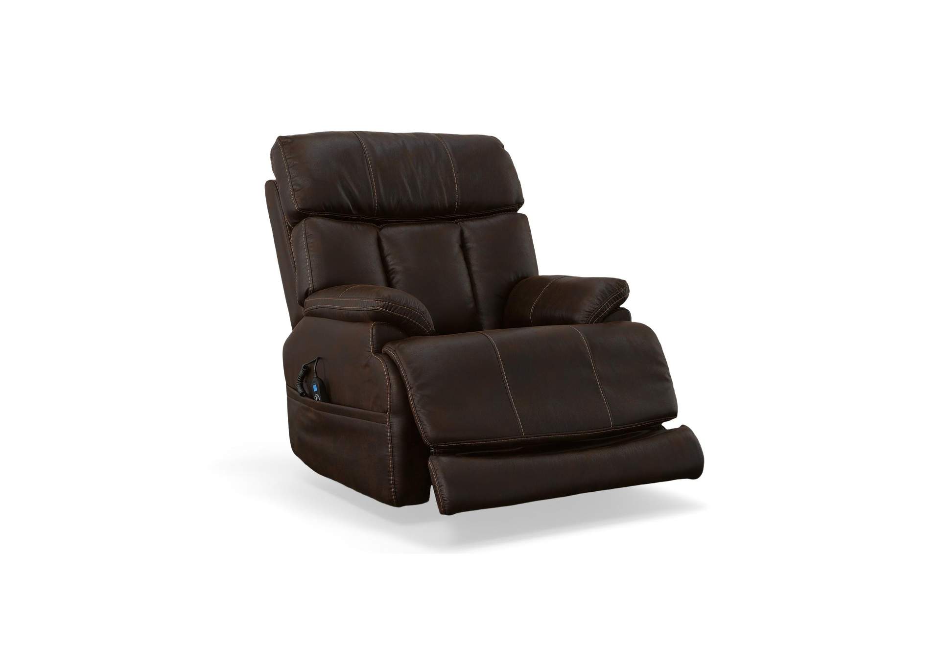 Clive Power Recliner with Power Headrest & Lumbar image 3