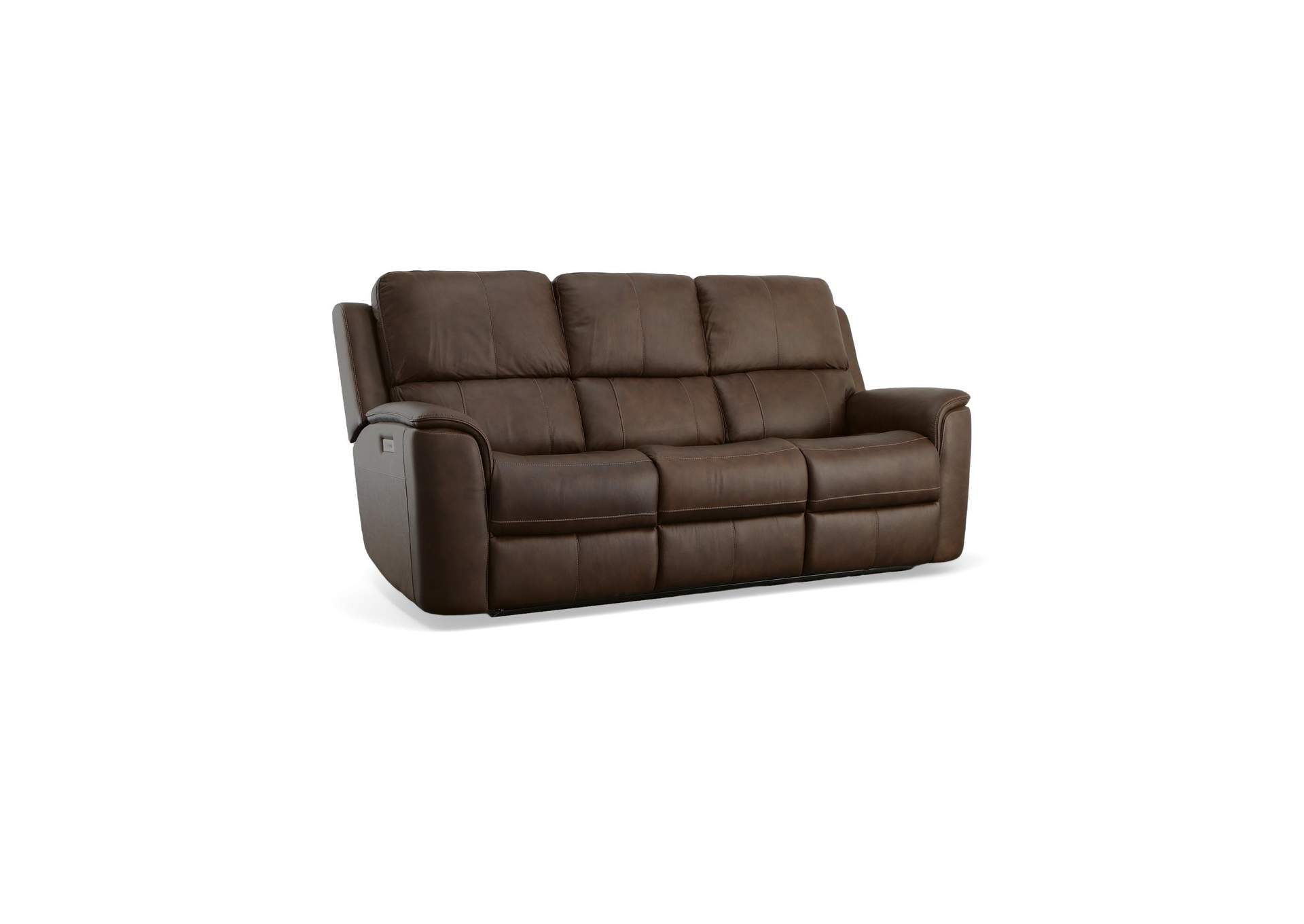 Henry Power Reclining Sofa with Power Headrests & Lumbar image 1