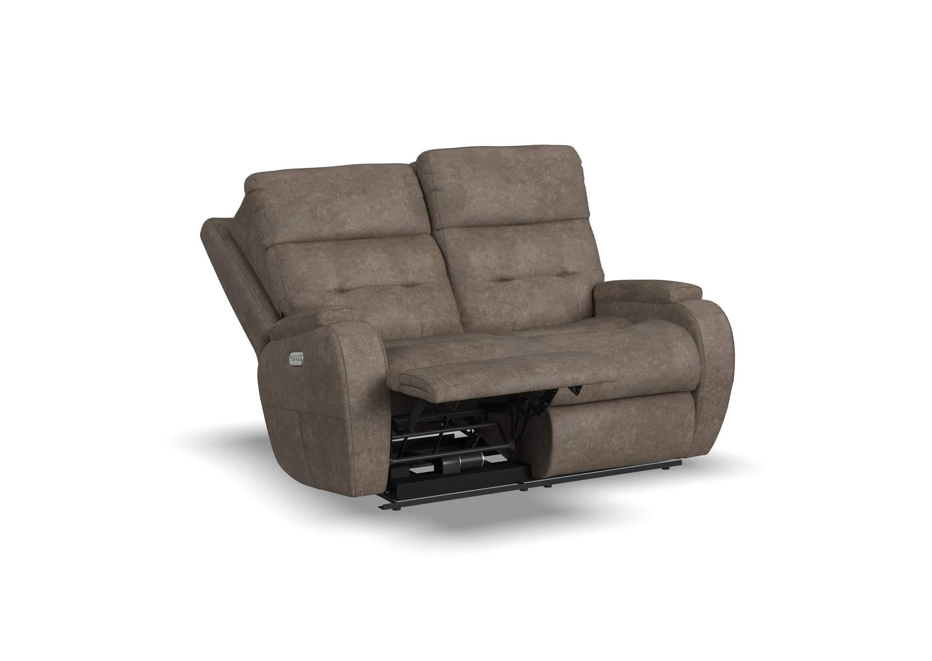 Strait Power Reclining Loveseat with Power Headrests image 4