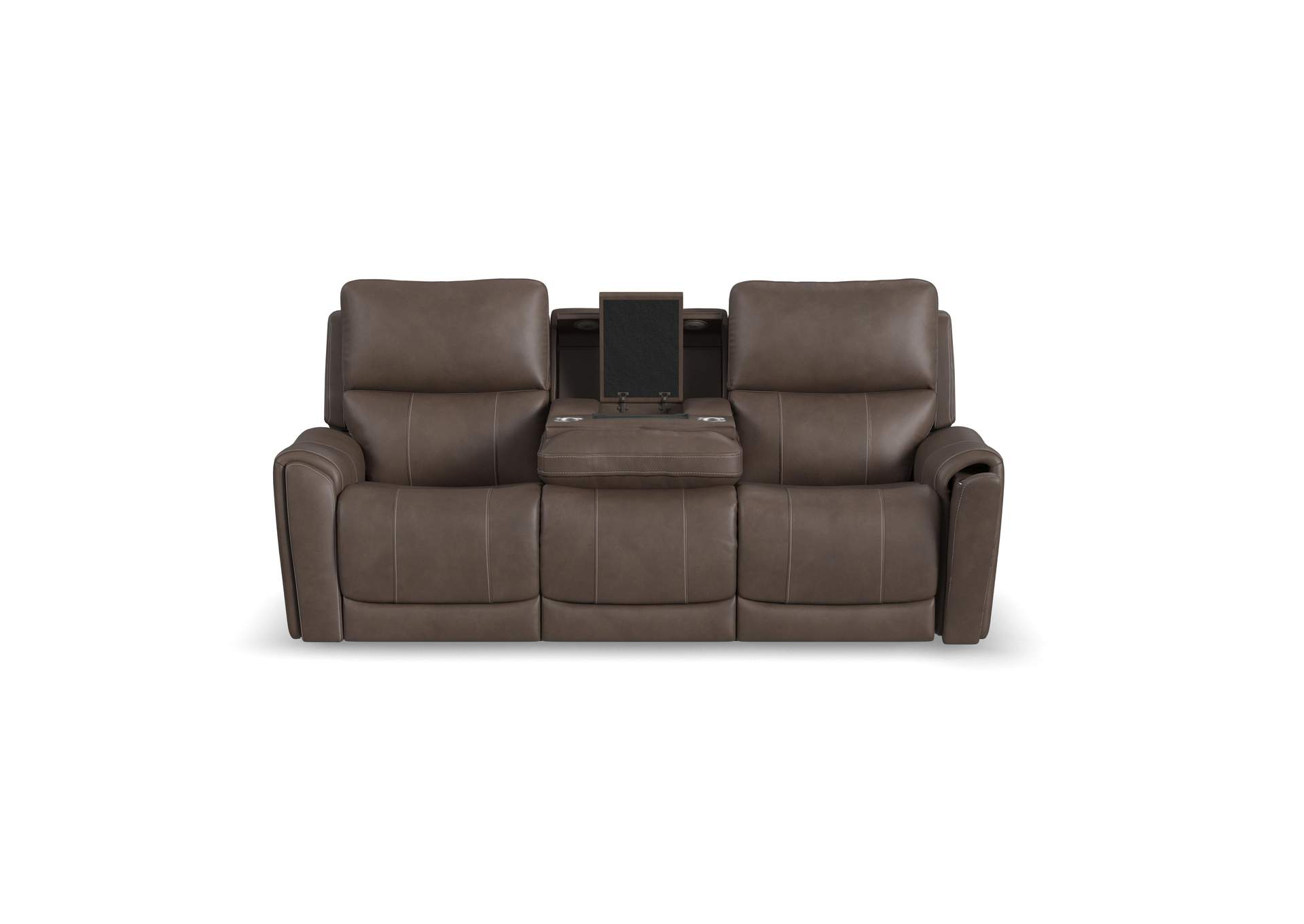 Carter Power Reclining Sofa with Console & Power Headrests & Lumbar image 5