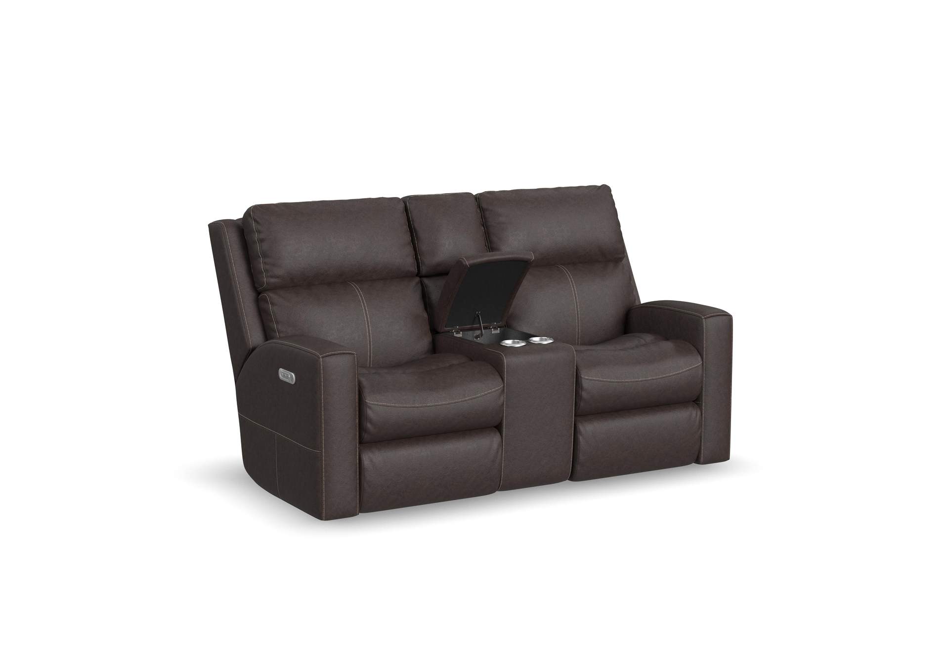 Score Power Reclining Loveseat with Console & Power Headrests & Lumbar image 4
